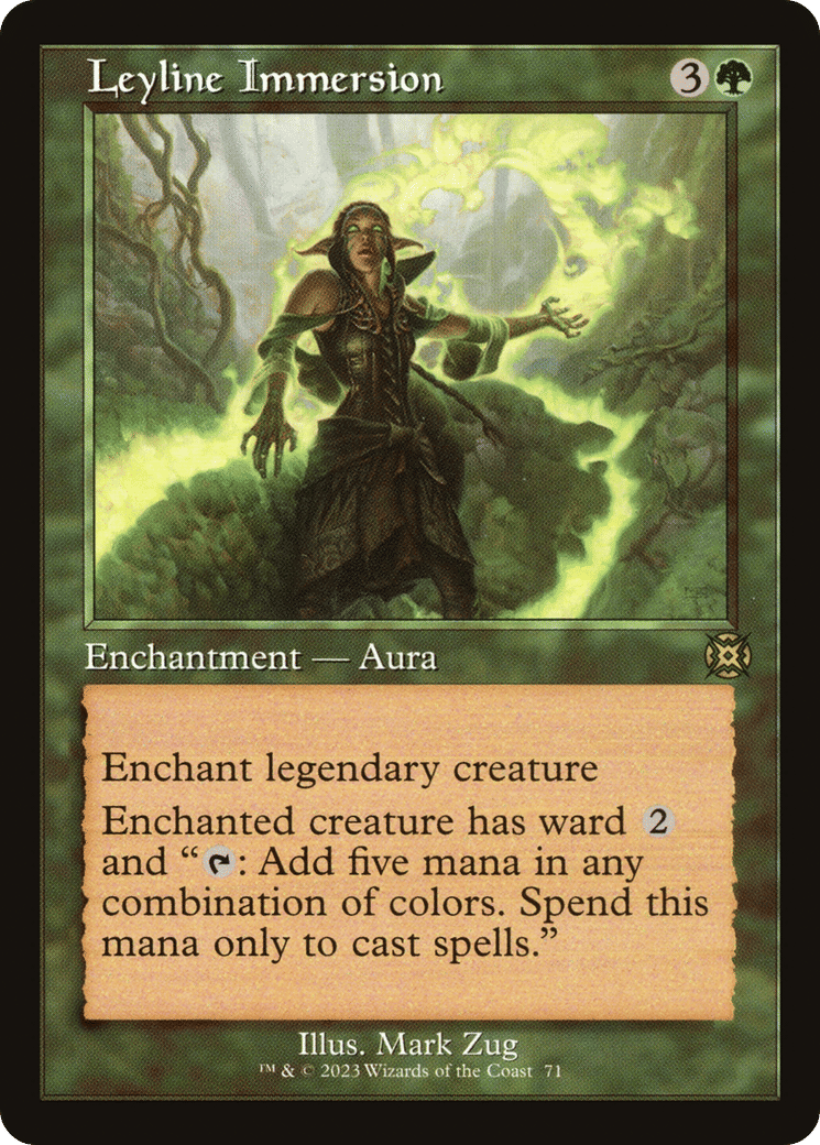 Leyline Immersion — March of the Machine: The Aftermath — Magic: The Gathering