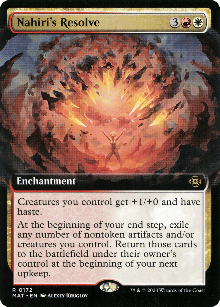 Nahiri's Resolve — March of the Machine: The Aftermath — Magic: The Gathering