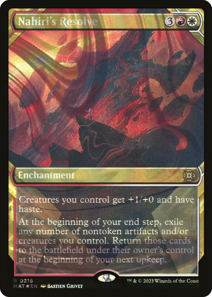 Nahiri's Resolve — March of the Machine: The Aftermath — Magic: The Gathering