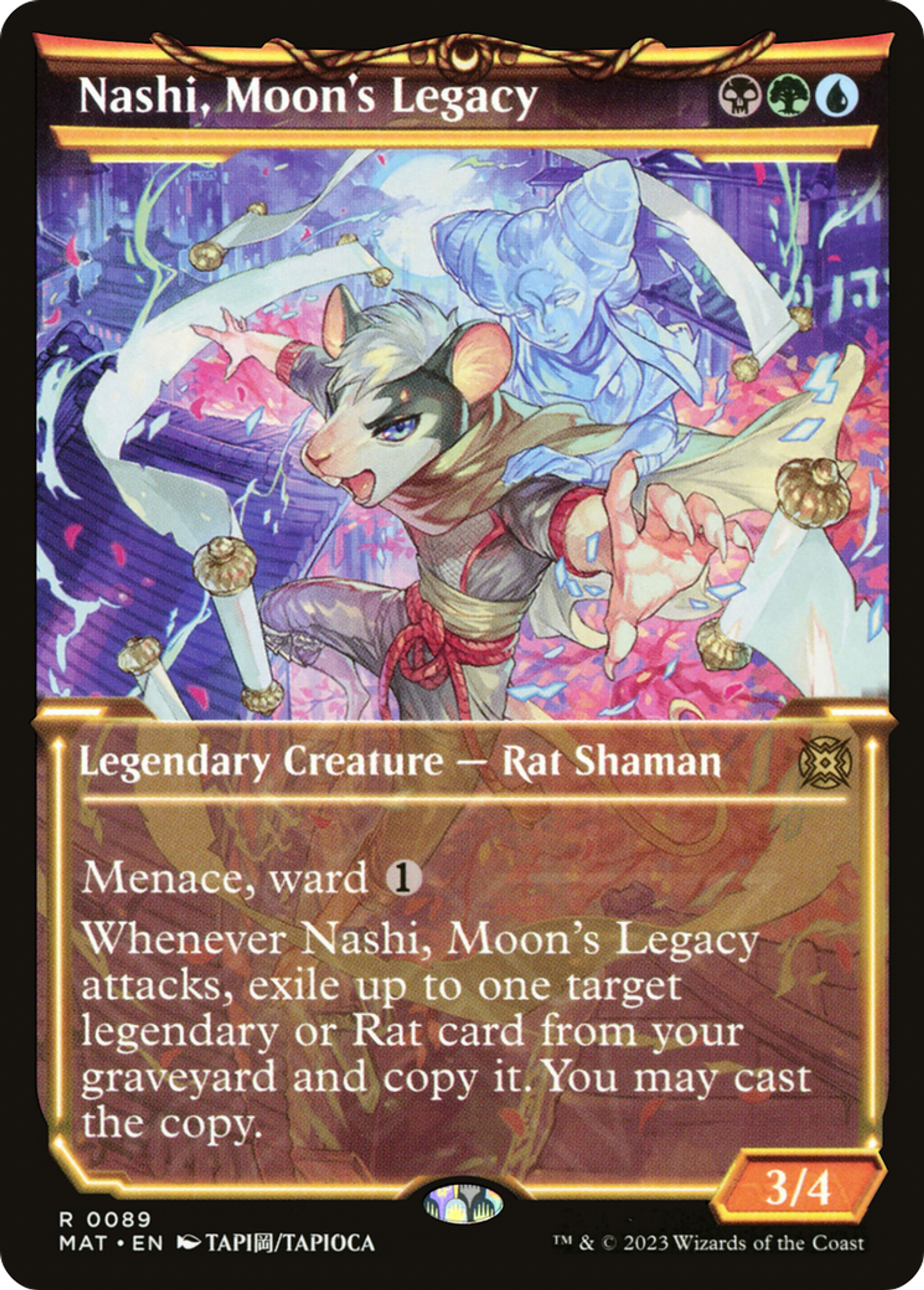 Nashi, héritage de la lune — March of the Machine: The Aftermath — Magic: The Gathering