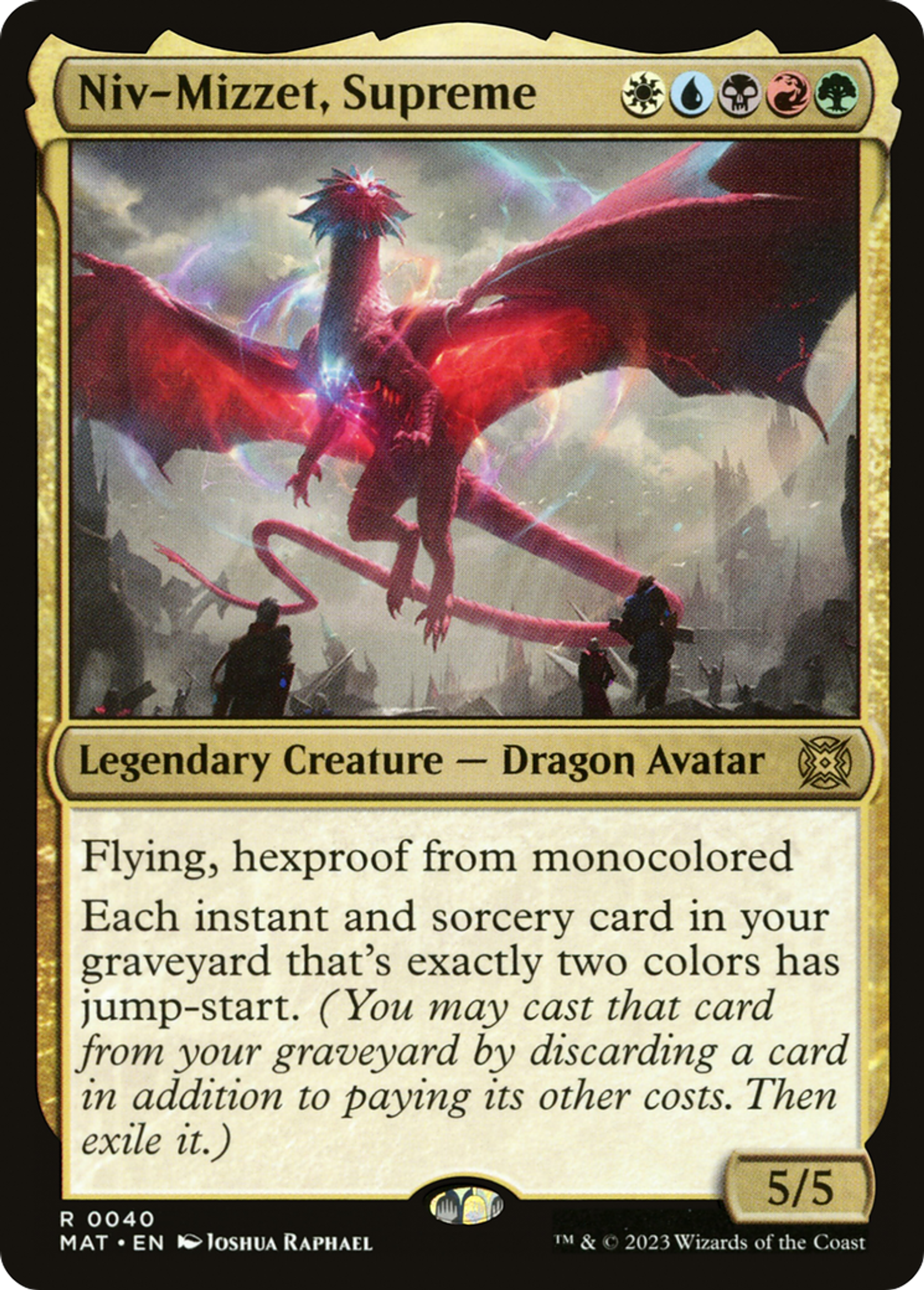 Niv-Mizzet, Supreme — March of the Machine: The Aftermath — Magic: The Gathering