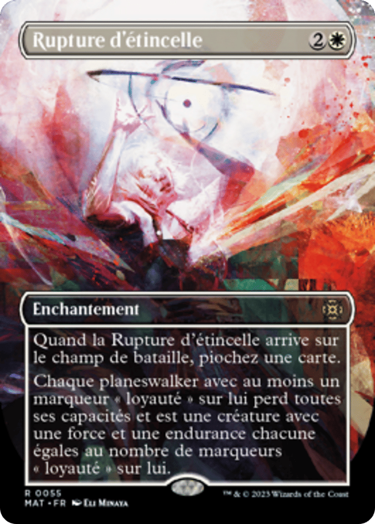Rupture d'étincelle — March of the Machine: The Aftermath — Magic: The Gathering