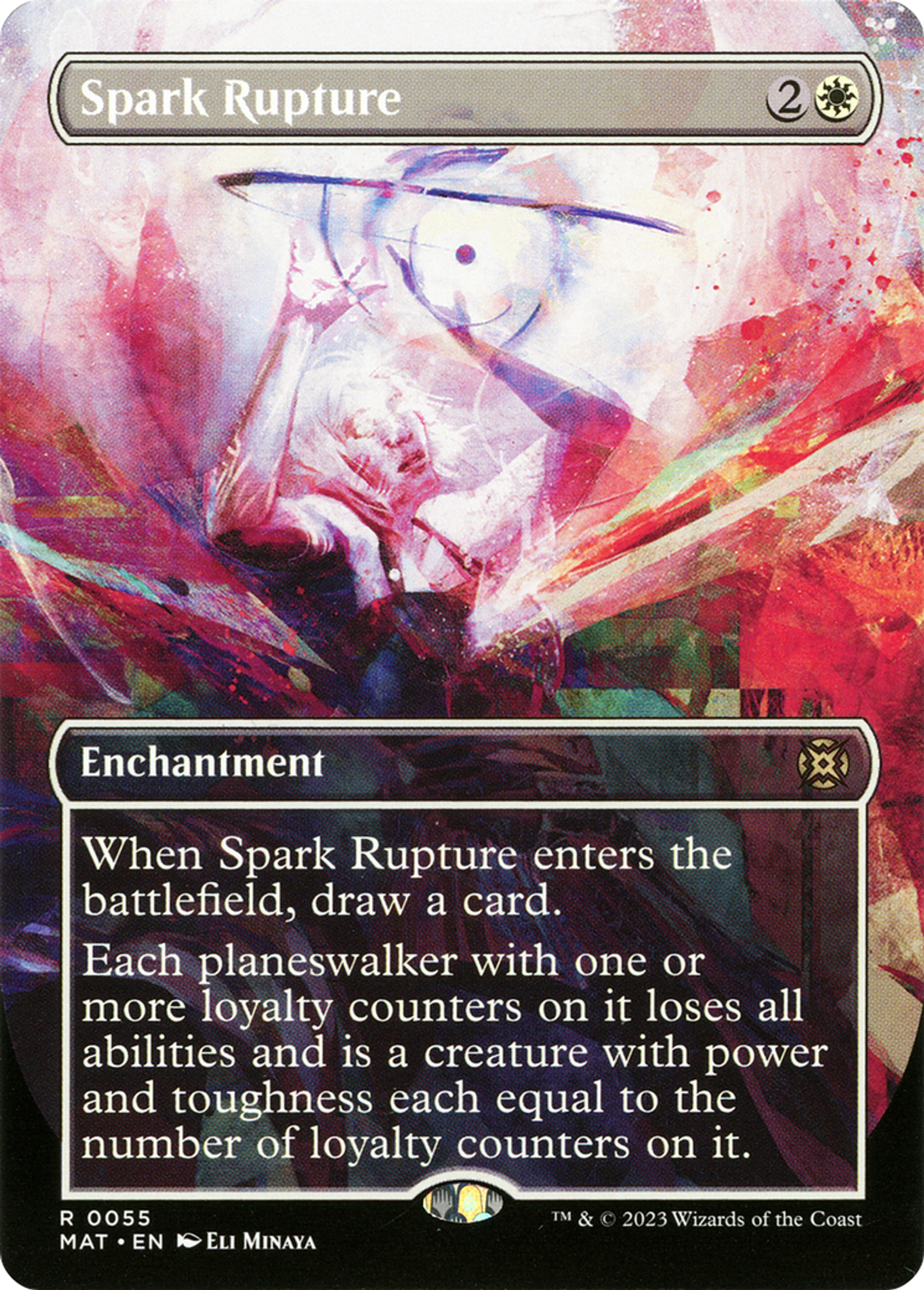 Rupture d'étincelle — March of the Machine: The Aftermath — Magic: The Gathering
