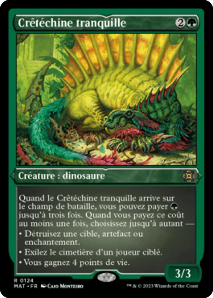 Crêtéchine tranquille — March of the Machine: The Aftermath — Magic: The Gathering