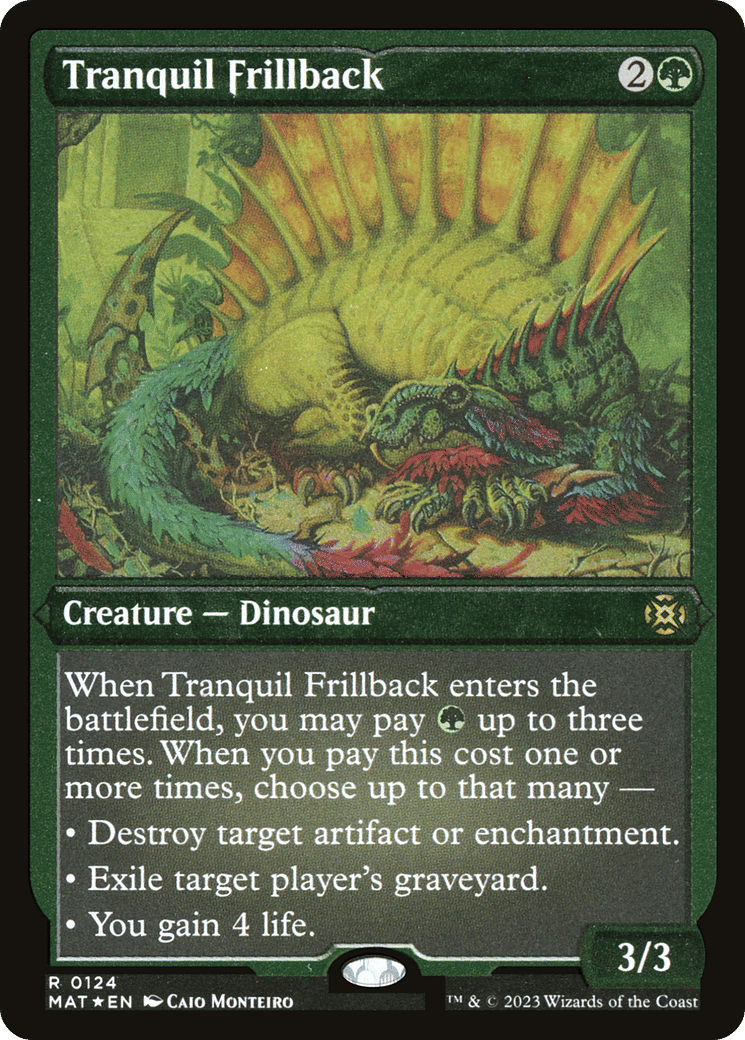 Tranquil Frillback — March of the Machine: The Aftermath — Magic: The Gathering