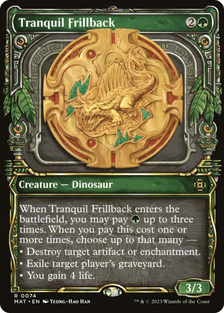 Tranquil Frillback — March of the Machine: The Aftermath — Magic: The Gathering