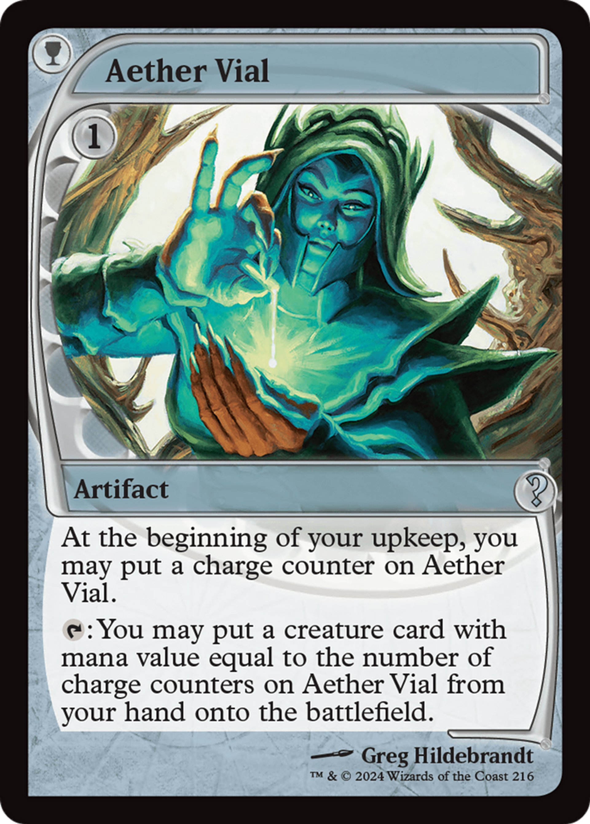 Fiole d'Aether — Mystery Booster 2 — Magic: The Gathering