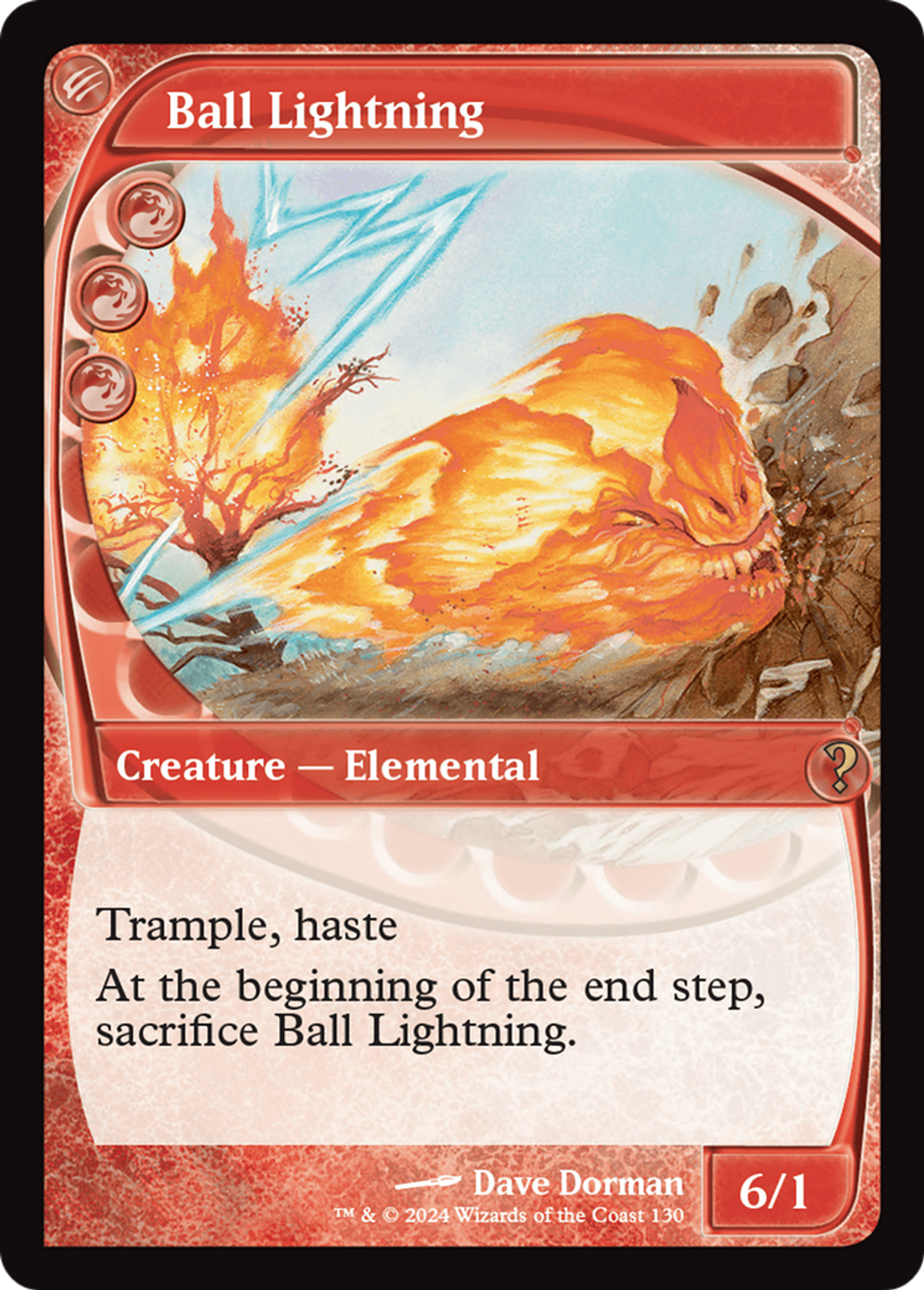 Boule fulgurante — Mystery Booster 2 — Magic: The Gathering