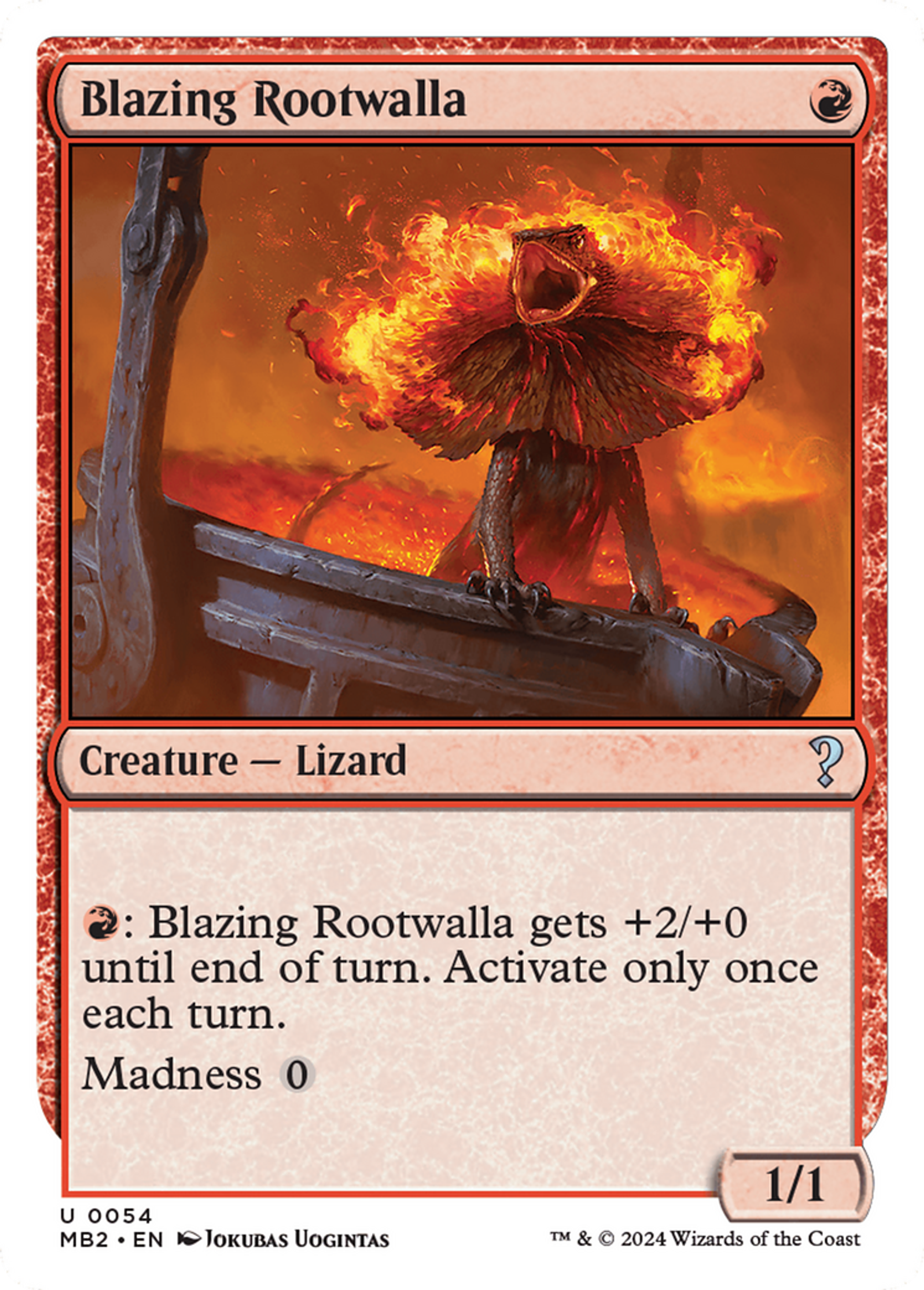 Agame brûlant — Mystery Booster 2 — Magic: The Gathering