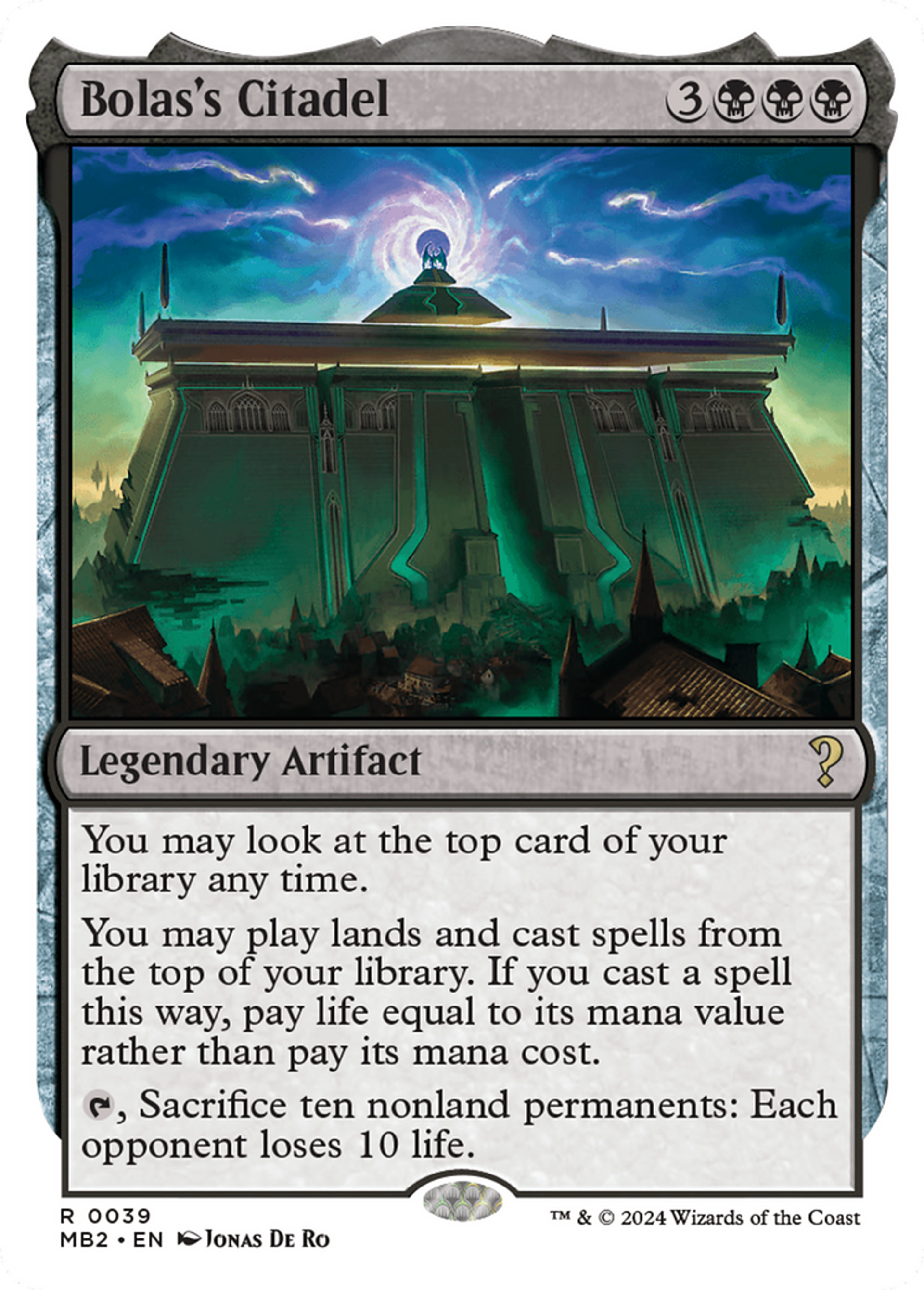 Citadelle de Bolas — Mystery Booster 2 — Magic: The Gathering