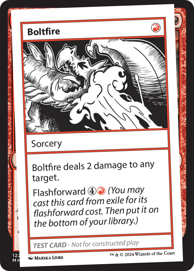 Boltfire — Mystery Booster 2 — Magic: The Gathering