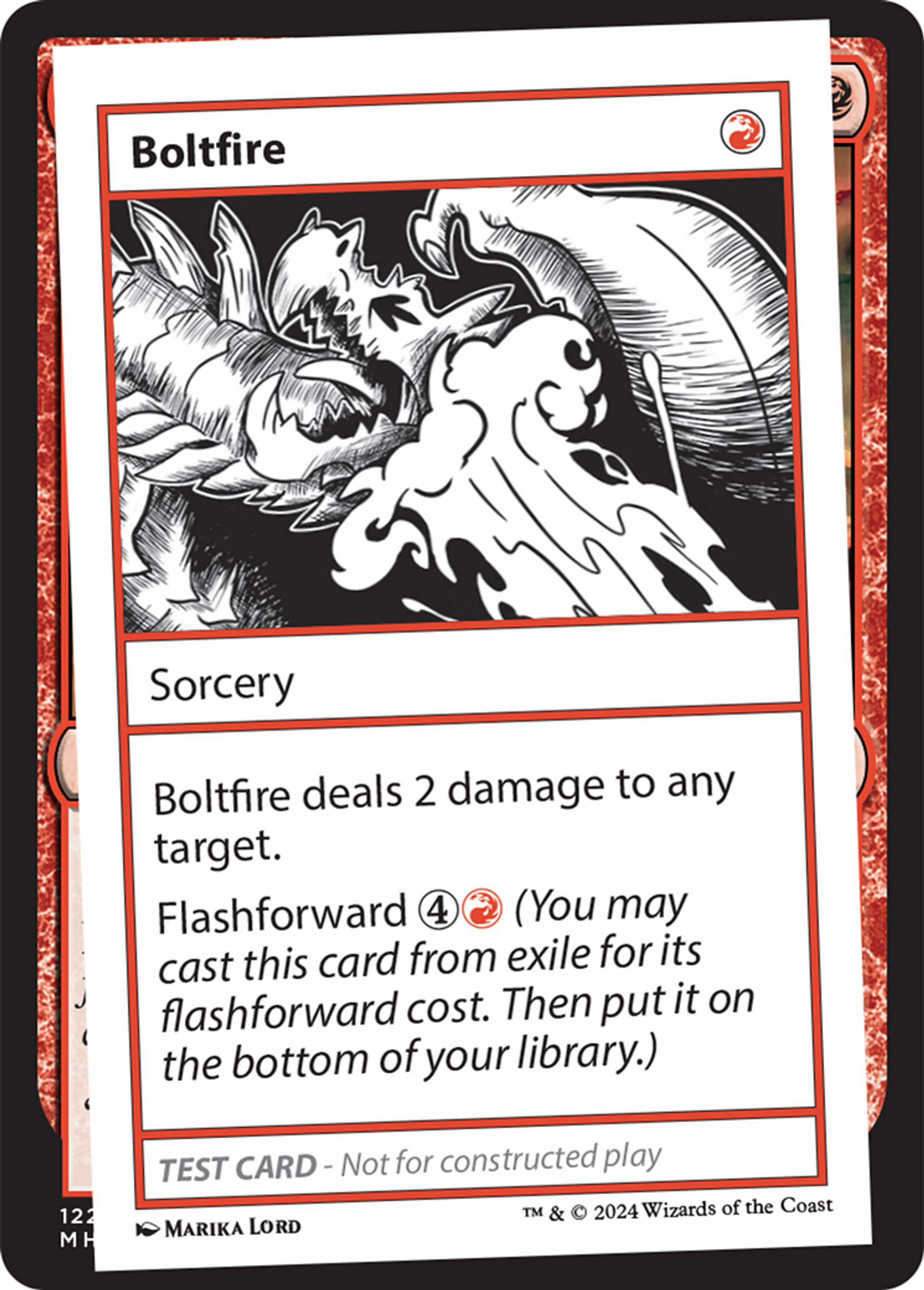 Boltfire — Mystery Booster 2 — Magic: The Gathering