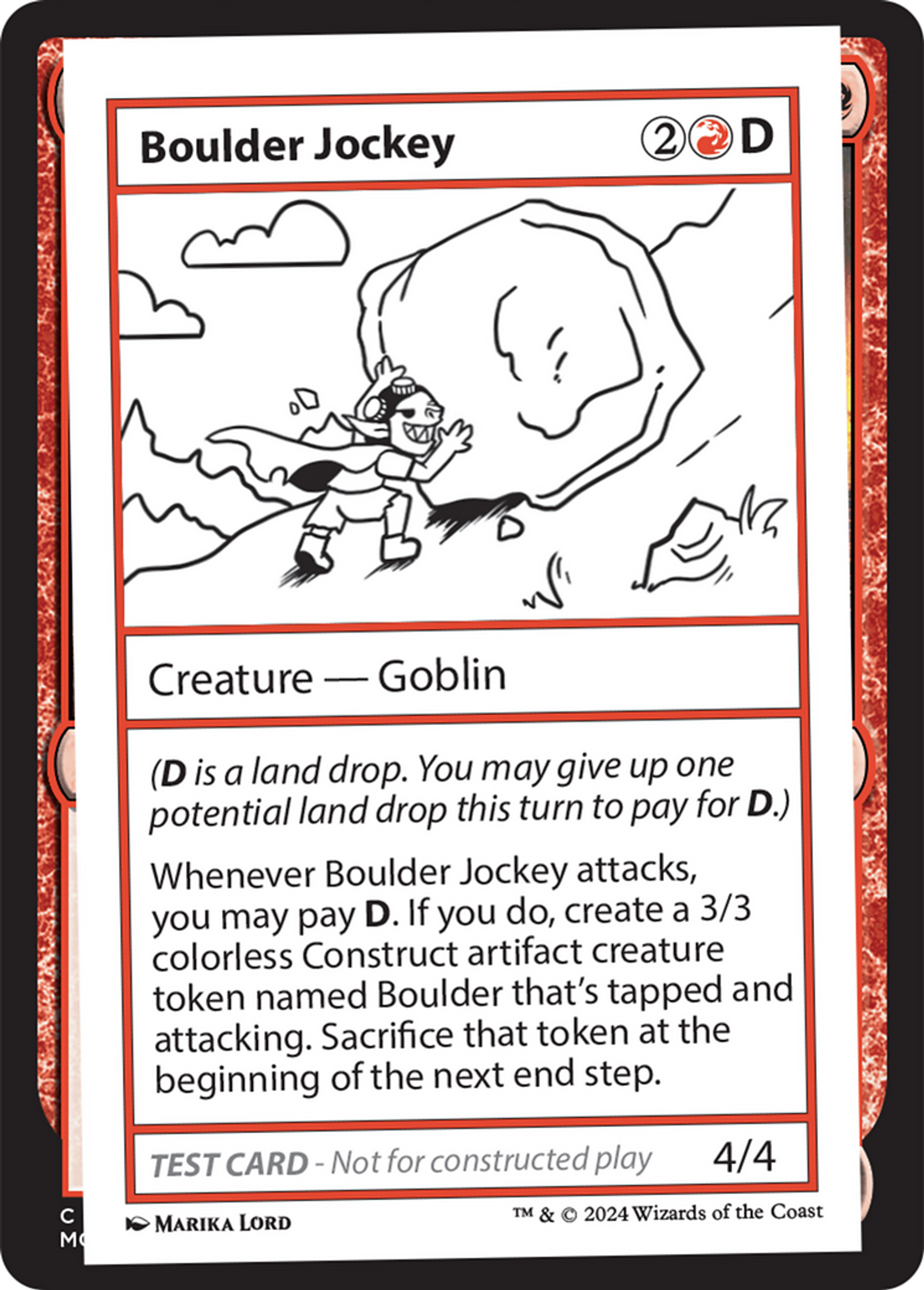 Boulder Jockey — Mystery Booster 2 — Magic: The Gathering