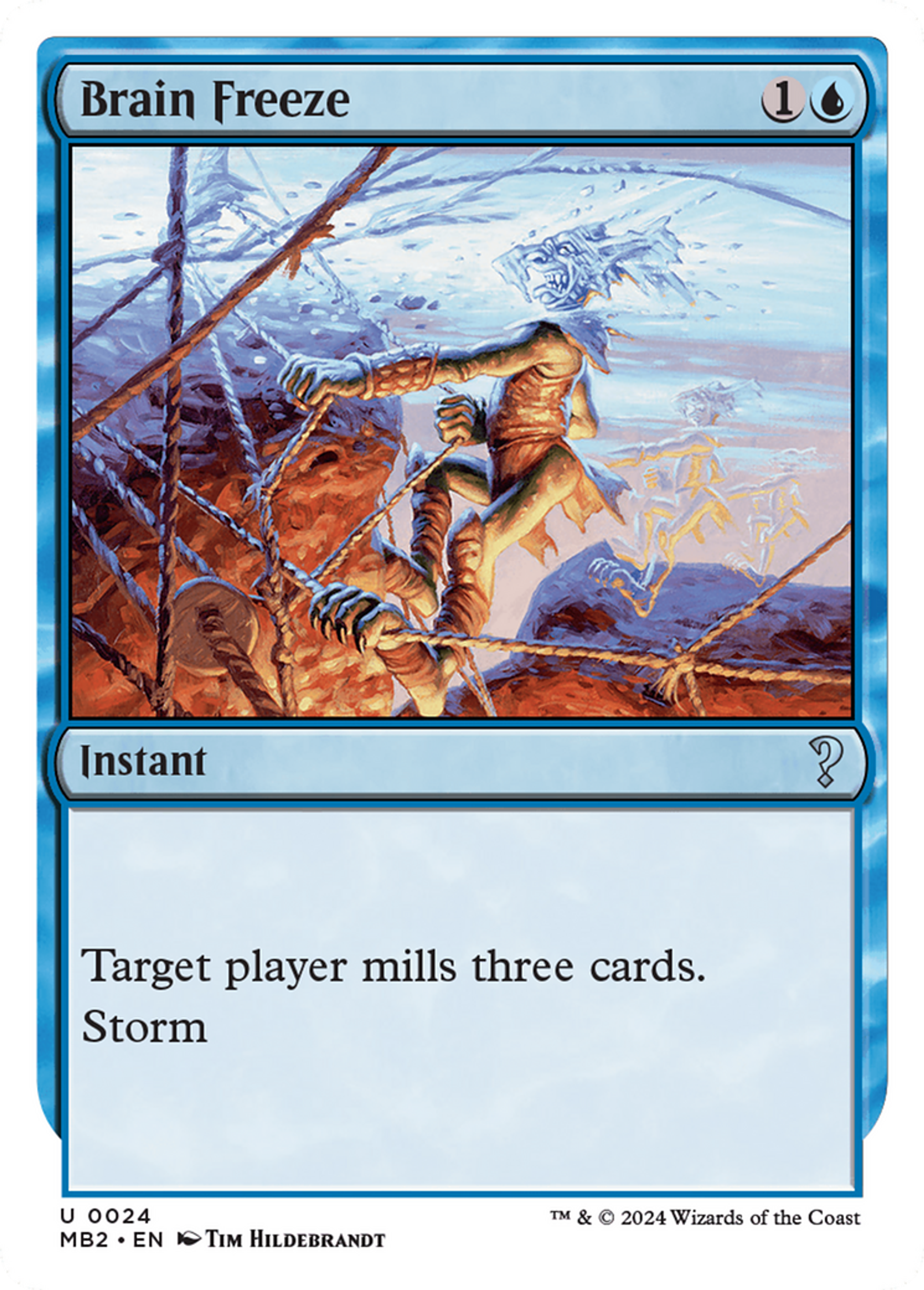 Brain Freeze — Mystery Booster 2 — Magic: The Gathering