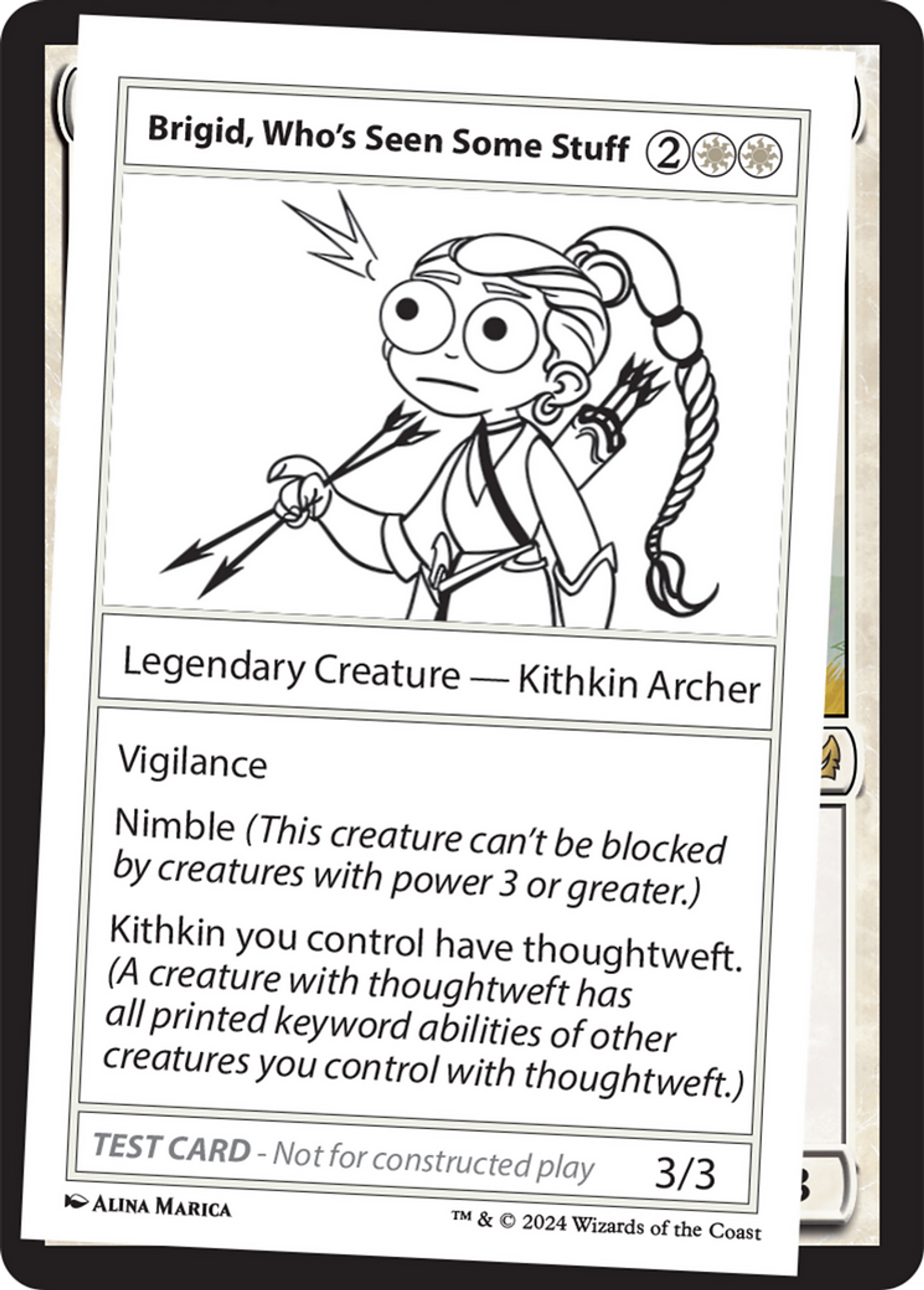 Brigid, Who's Seen Some Stuff — Mystery Booster 2 — Magic: The Gathering