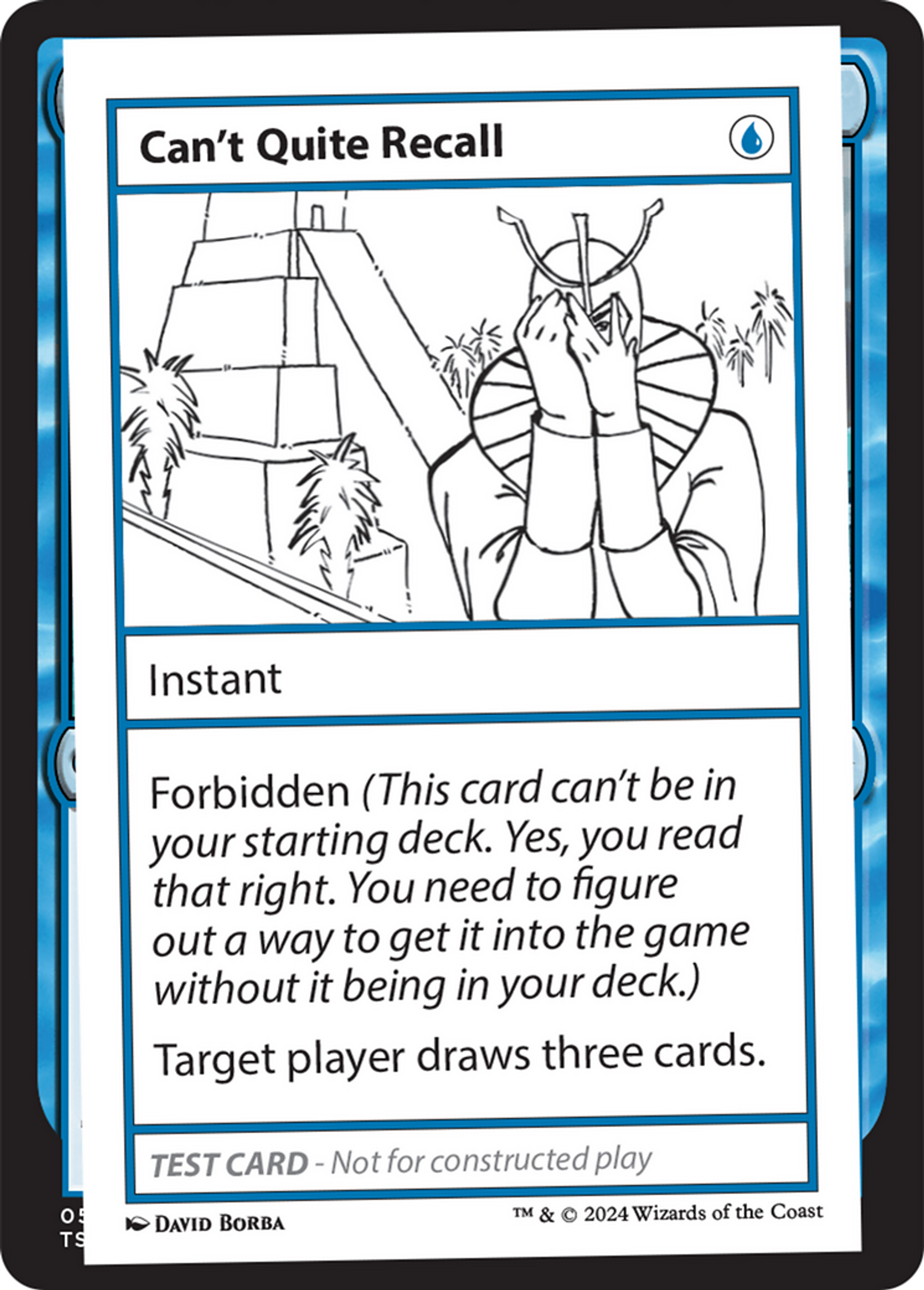 Can't Quite Recall — Mystery Booster 2 — Magic: The Gathering