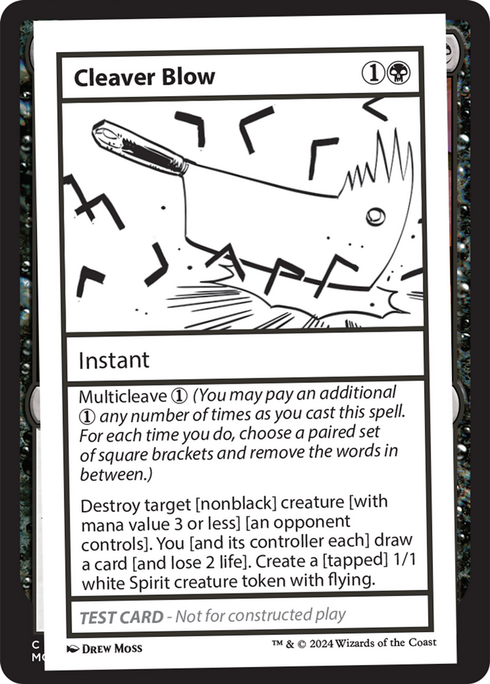 Cleaver Blow — Mystery Booster 2 — Magic: The Gathering