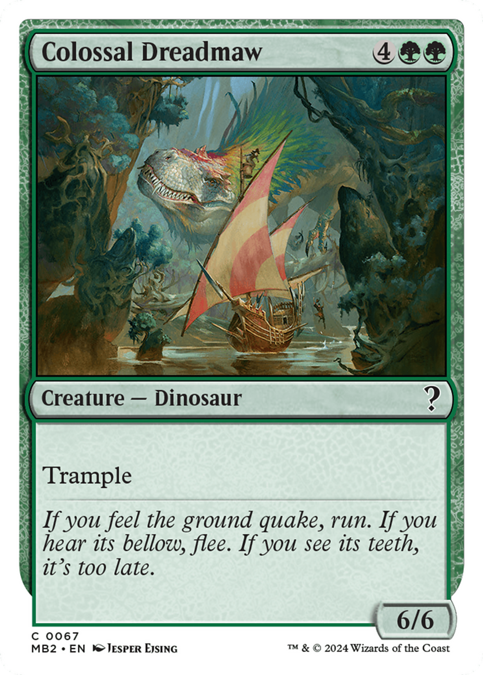 Gueuleffroi colossal — Mystery Booster 2 — Magic: The Gathering