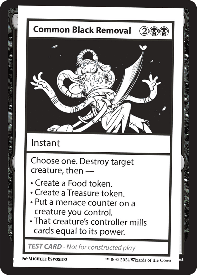 Common Black Removal — Mystery Booster 2 — Magic: The Gathering