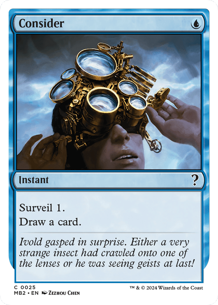 Consider — Mystery Booster 2 — Magic: The Gathering