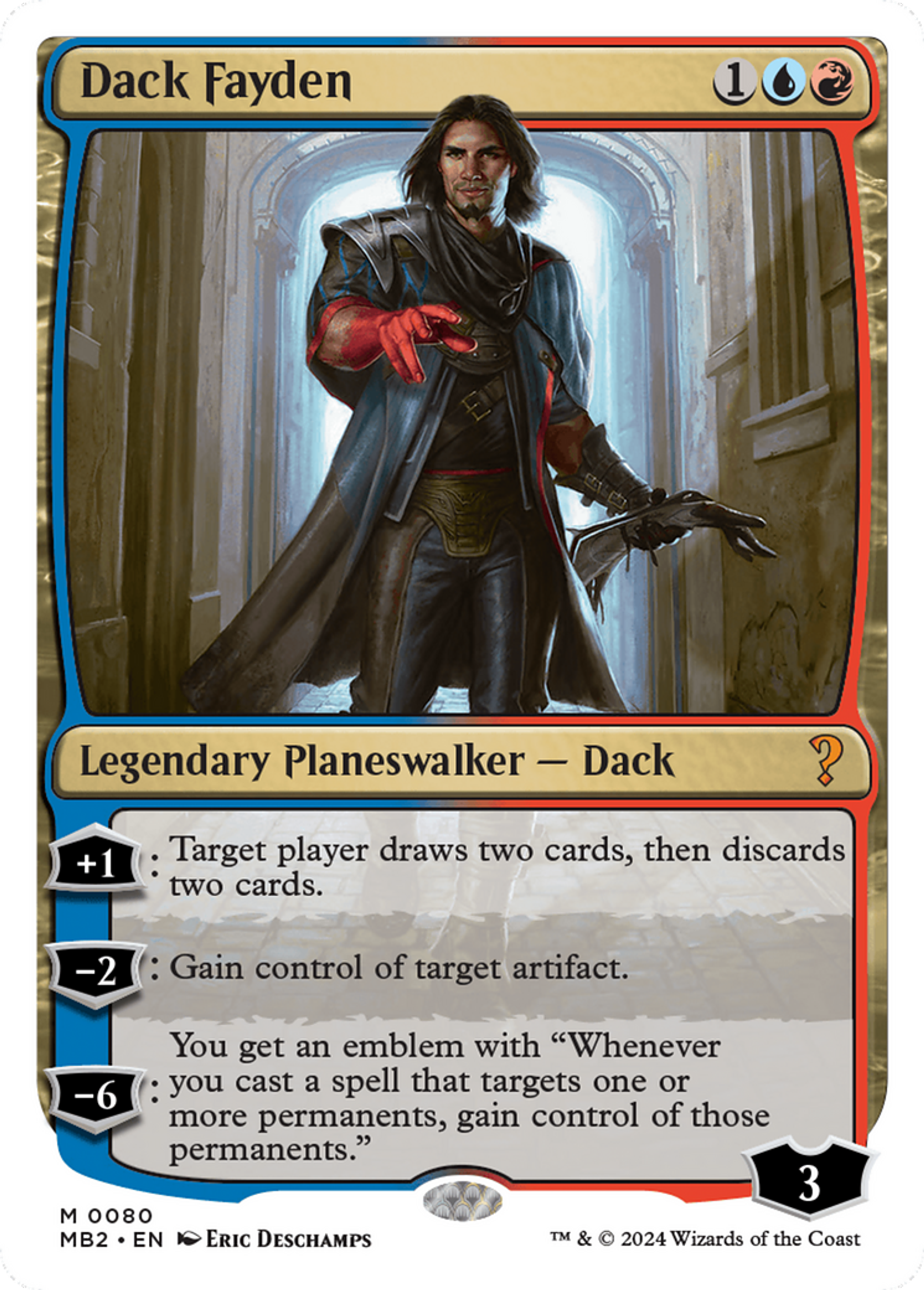 Dack Fayden — Mystery Booster 2 — Magic: The Gathering