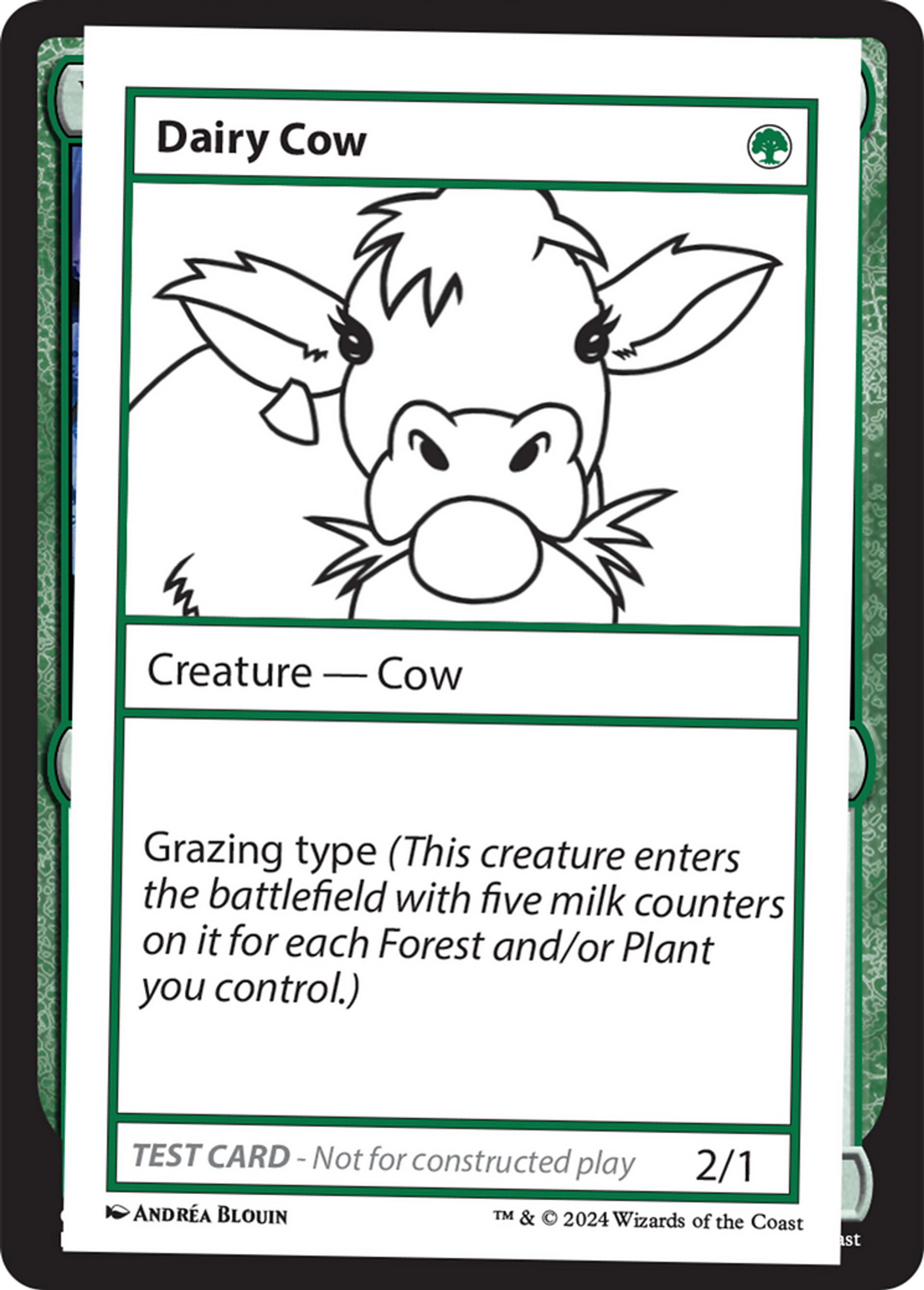 Dairy Cow — Mystery Booster 2 — Magic: The Gathering