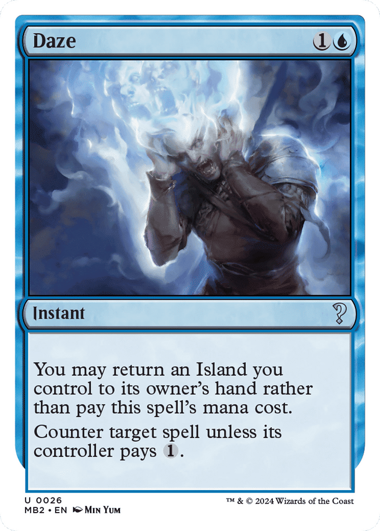 Daze — Mystery Booster 2 — Magic: The Gathering