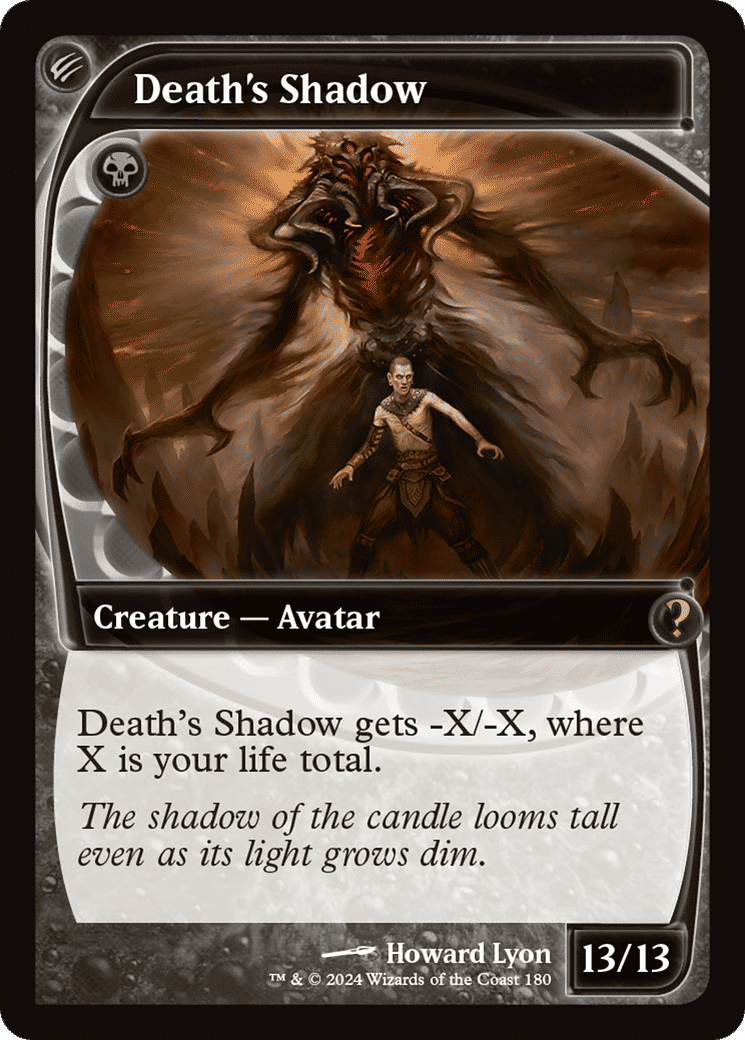 Death's Shadow — Mystery Booster 2 — Magic: The Gathering
