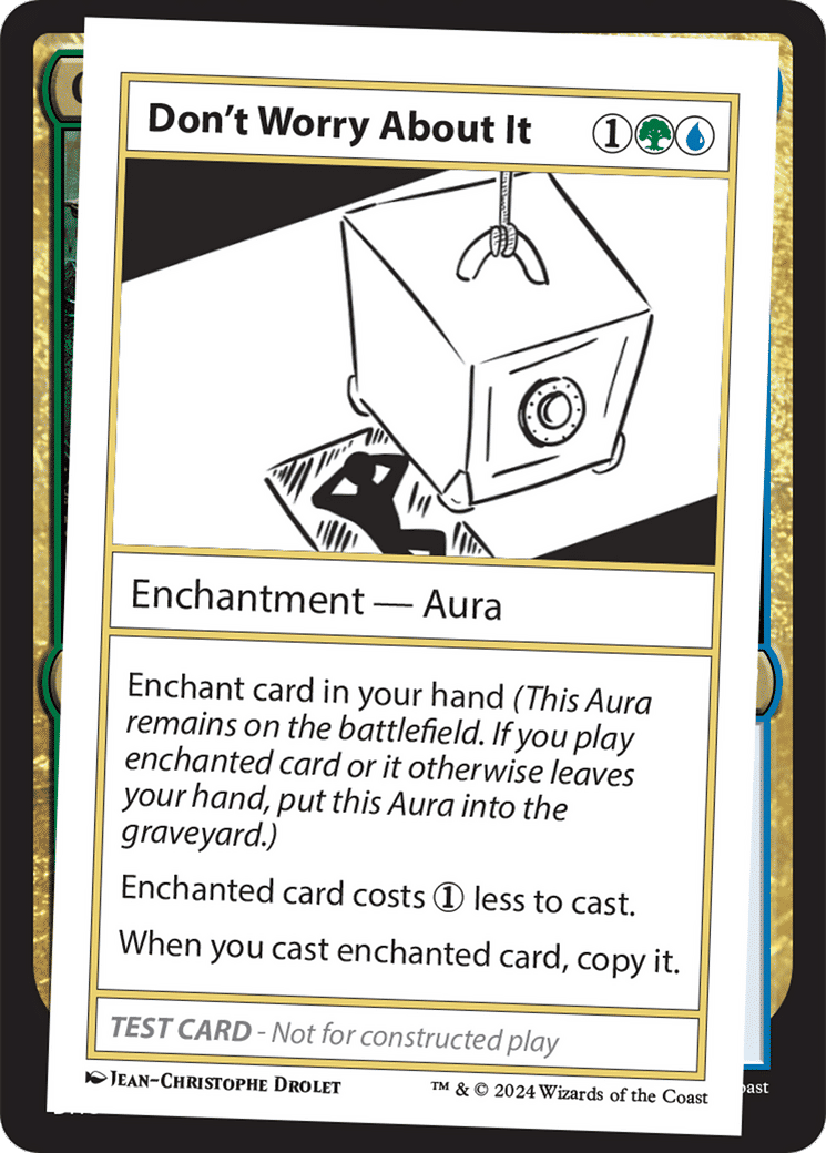 Don't Worry About It — Mystery Booster 2 — Magic: The Gathering