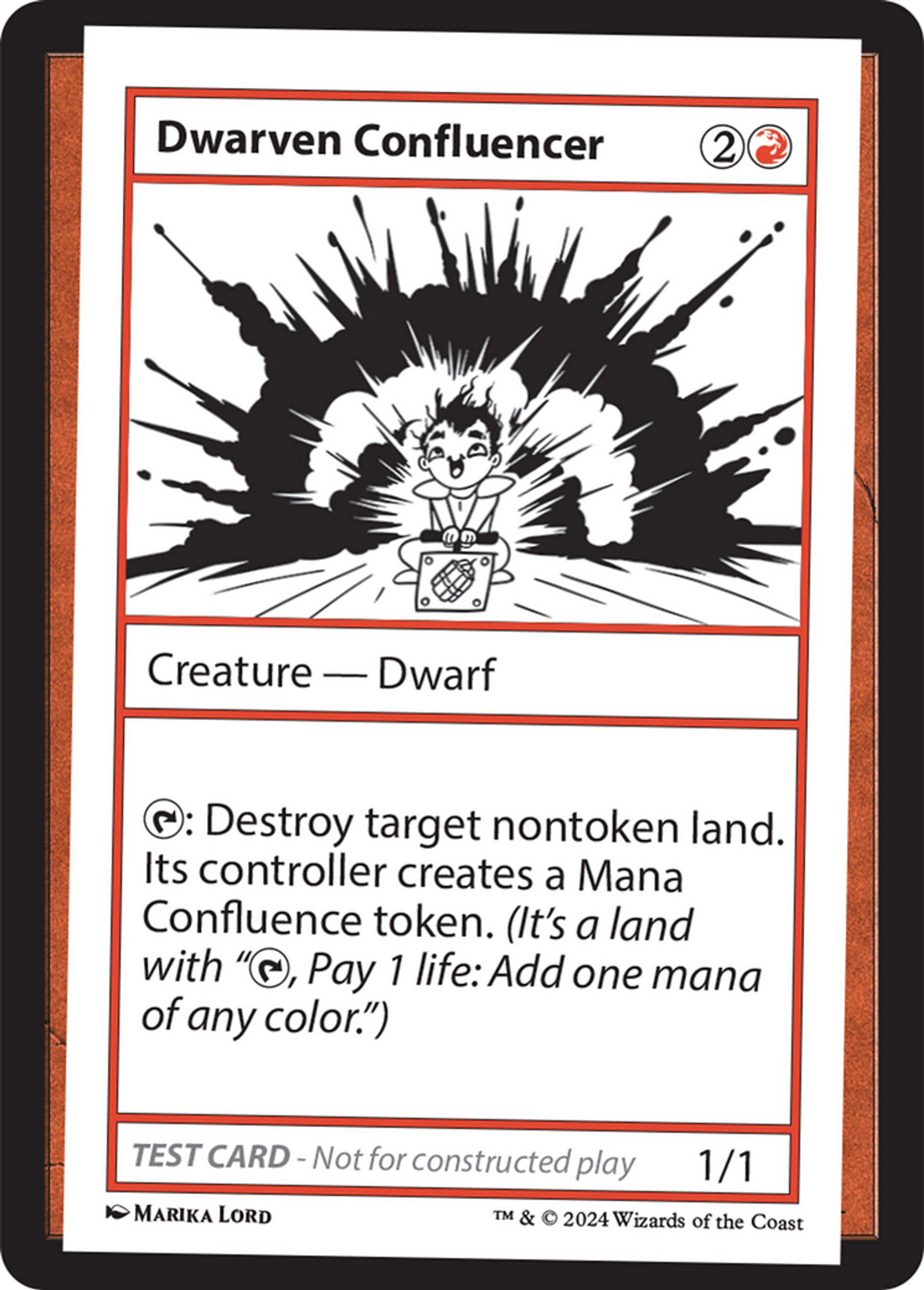Dwarven Confluencer — Mystery Booster 2 — Magic: The Gathering