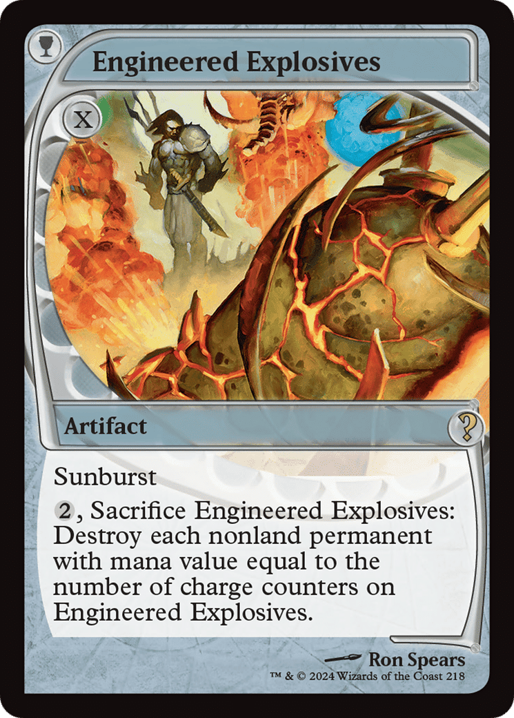 Engineered Explosives — Mystery Booster 2 — Magic: The Gathering