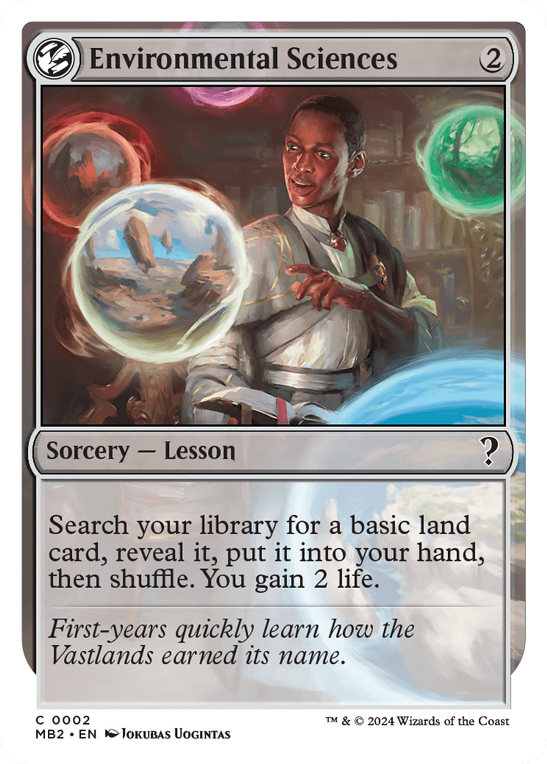 Sciences environnementales — Mystery Booster 2 — Magic: The Gathering
