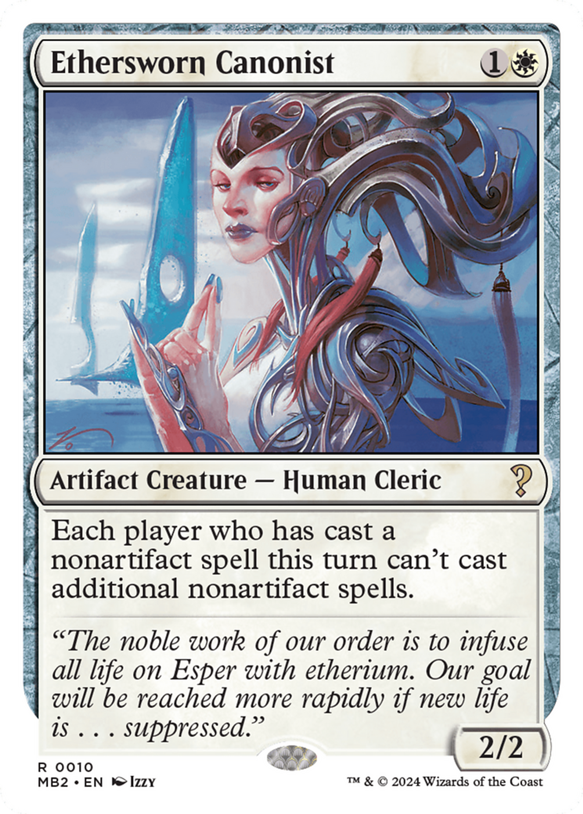 Canoniste des Éthermentés — Mystery Booster 2 — Magic: The Gathering