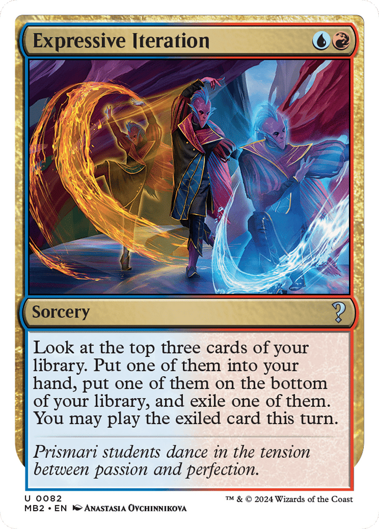 Expressive Iteration — Mystery Booster 2 — Magic: The Gathering