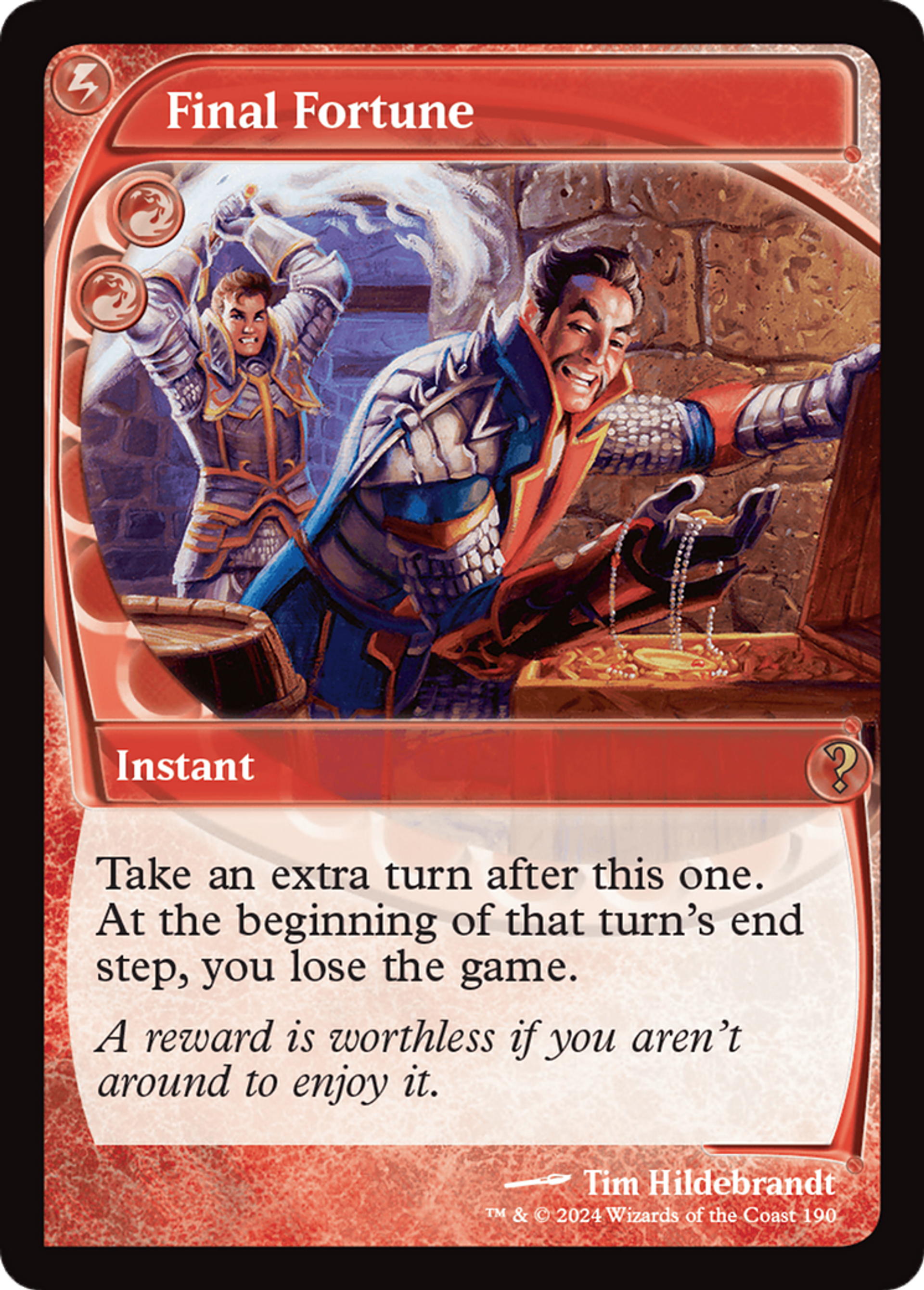 Dernière chance — Mystery Booster 2 — Magic: The Gathering