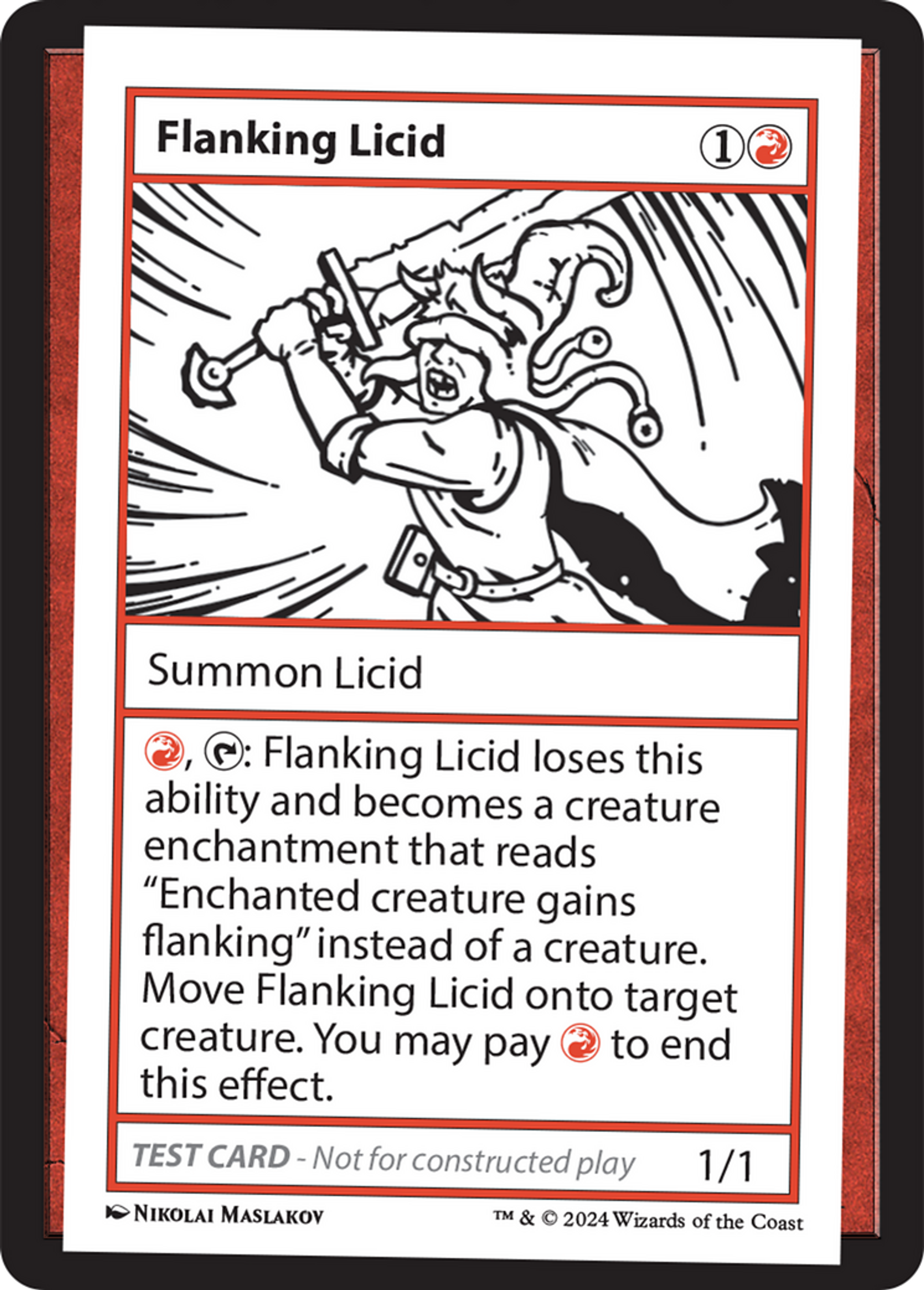 Flanking Licid — Mystery Booster 2 — Magic: The Gathering