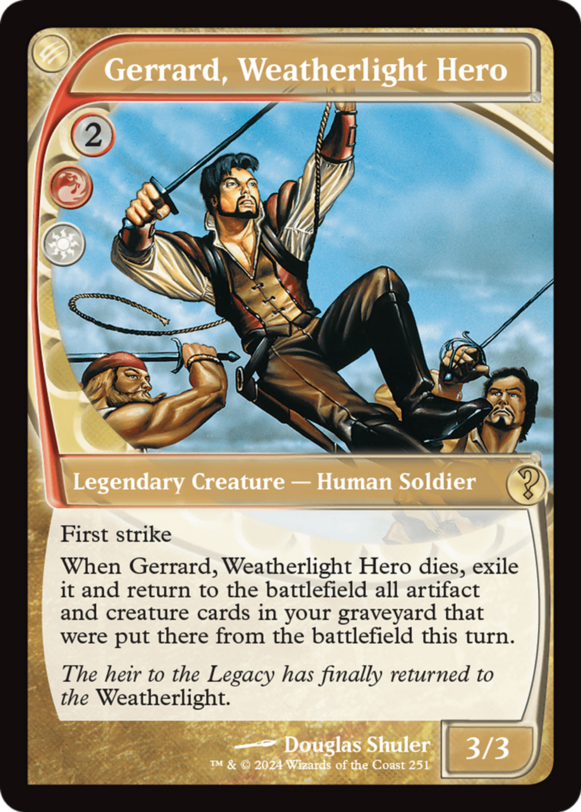 Gerrard, héros de l'Aquilon — Mystery Booster 2 — Magic: The Gathering