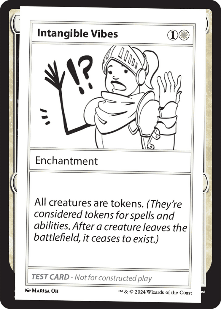 Intangible Vibes — Mystery Booster 2 — Magic: The Gathering