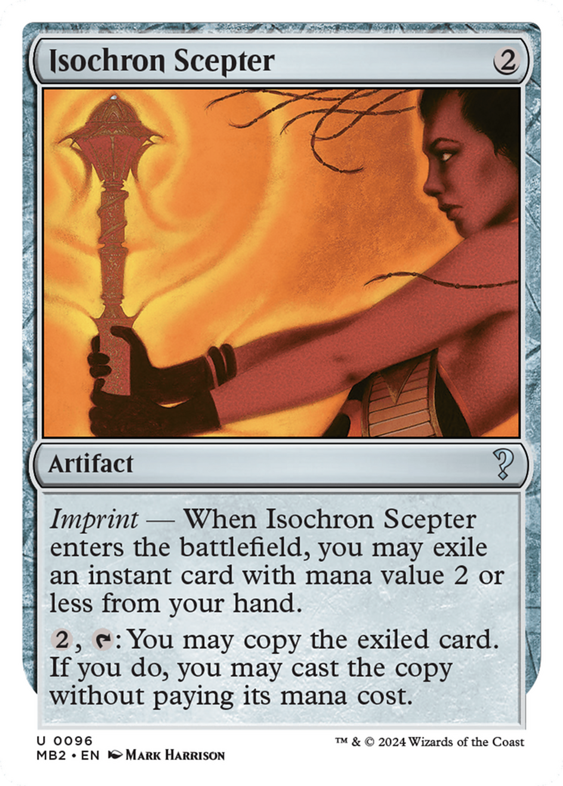 Sceptre isochronique — Mystery Booster 2 — Magic: The Gathering