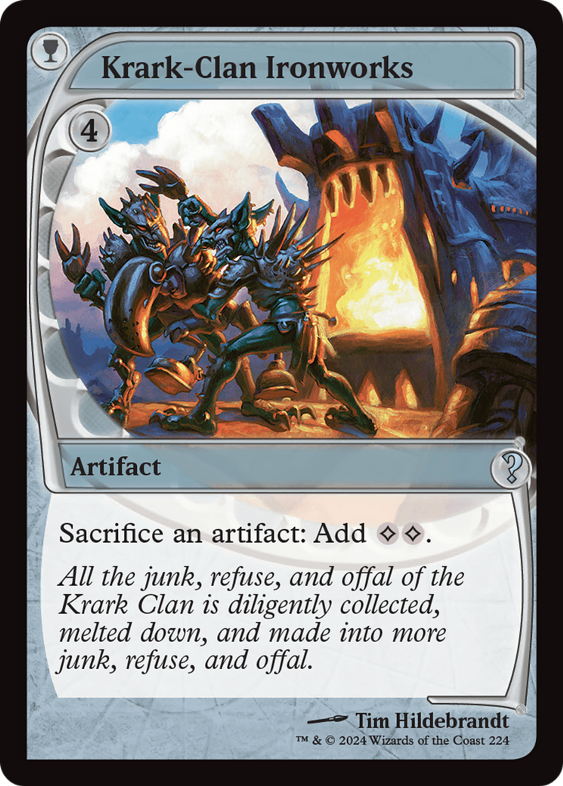 Ferronnerie du clan Krark — Mystery Booster 2 — Magic: The Gathering