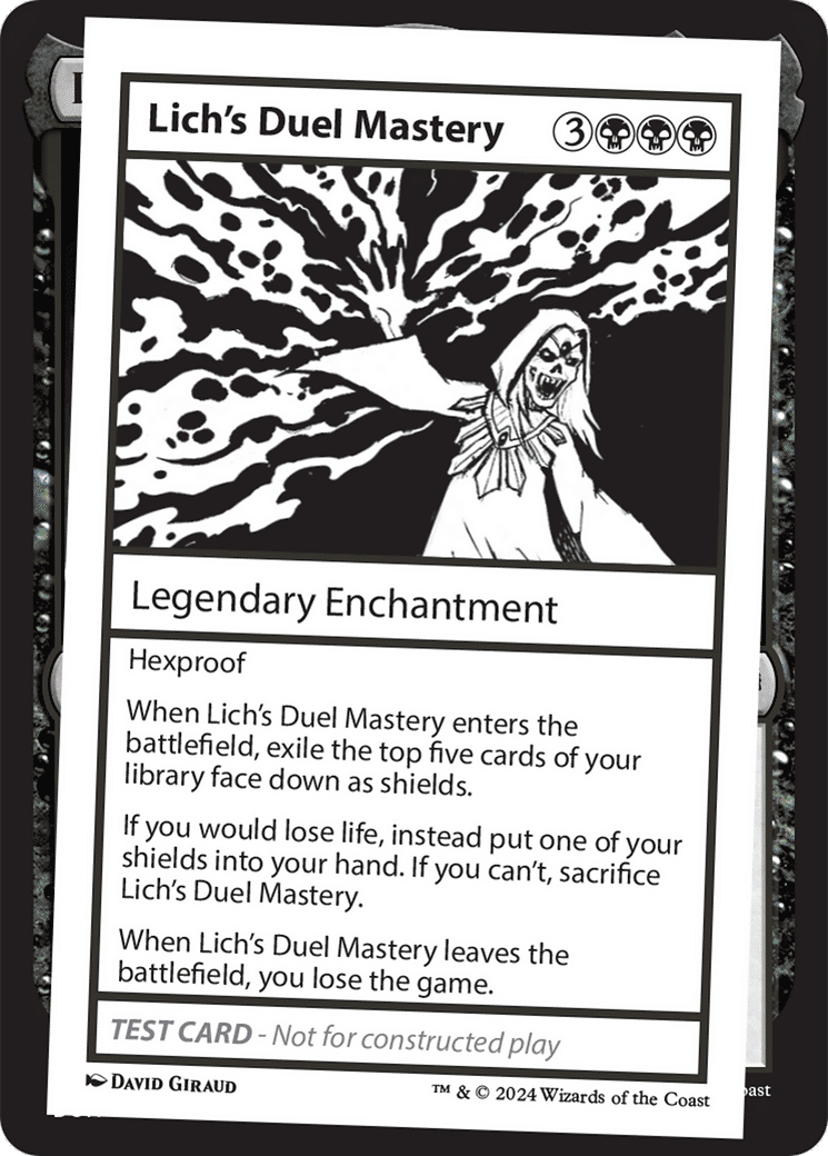 Lich's Duel Mastery — Mystery Booster 2 — Magic: The Gathering