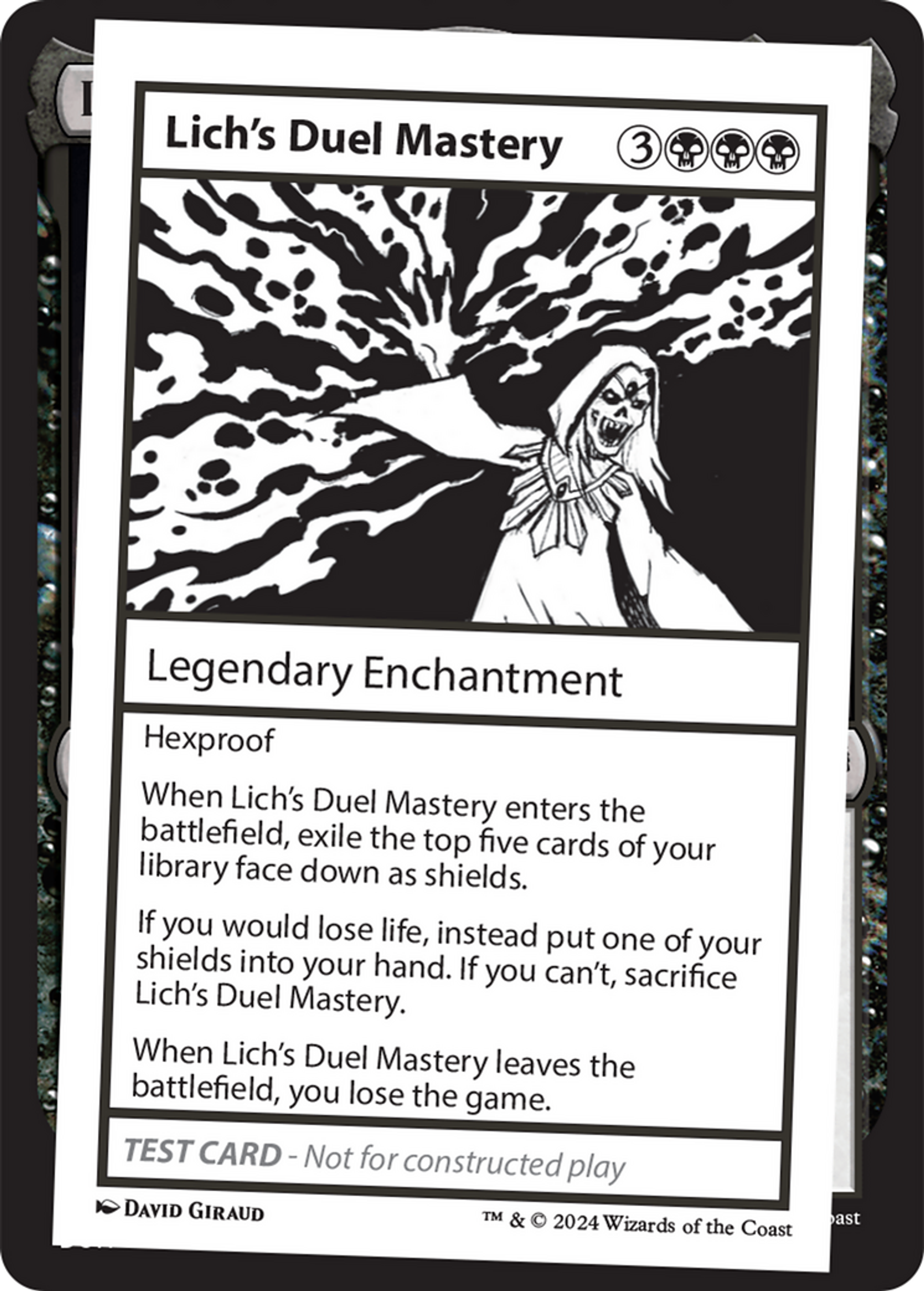 Lich's Duel Mastery — Mystery Booster 2 — Magic: The Gathering
