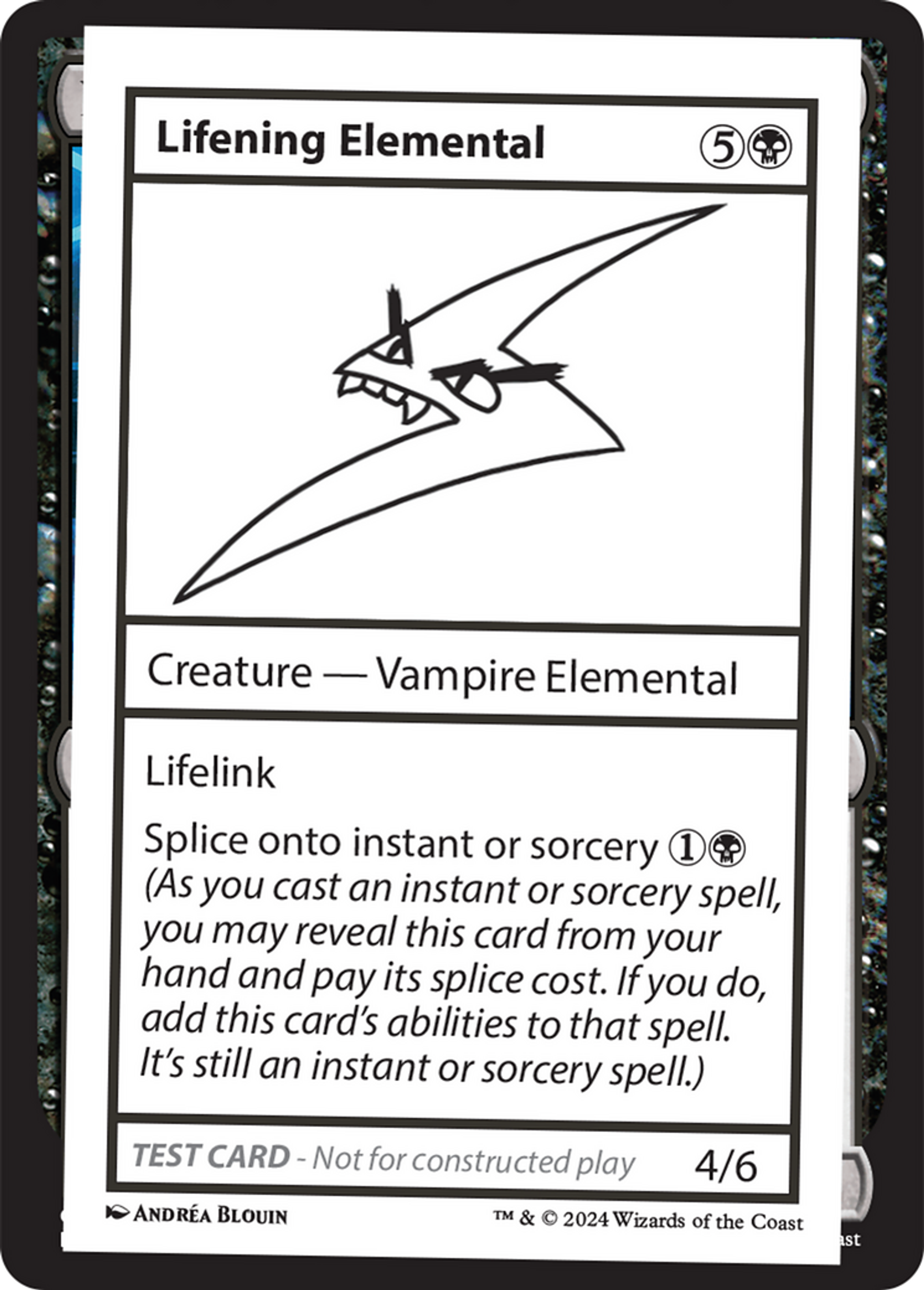 Lifening Elemental — Mystery Booster 2 — Magic: The Gathering