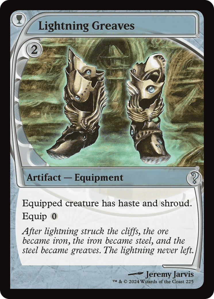 Lightning Greaves — Mystery Booster 2 — Magic: The Gathering