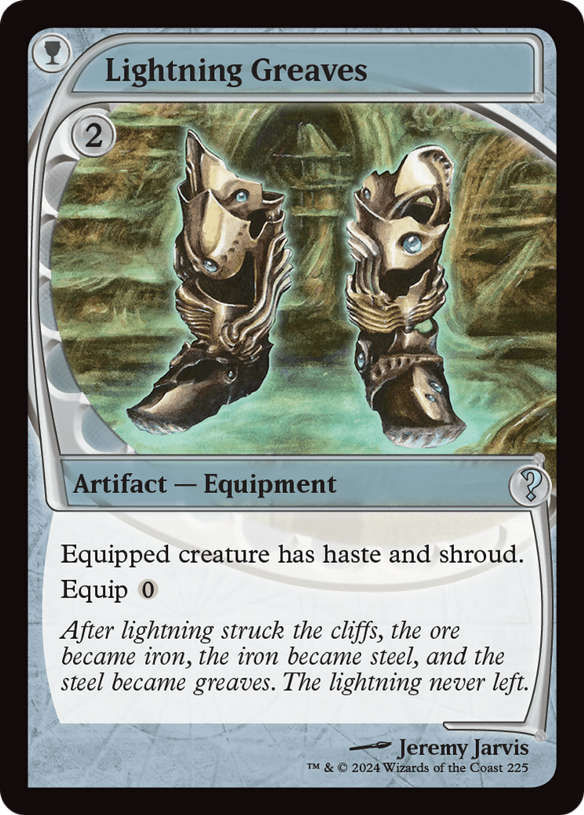 Lightning Greaves — Mystery Booster 2 — Magic: The Gathering
