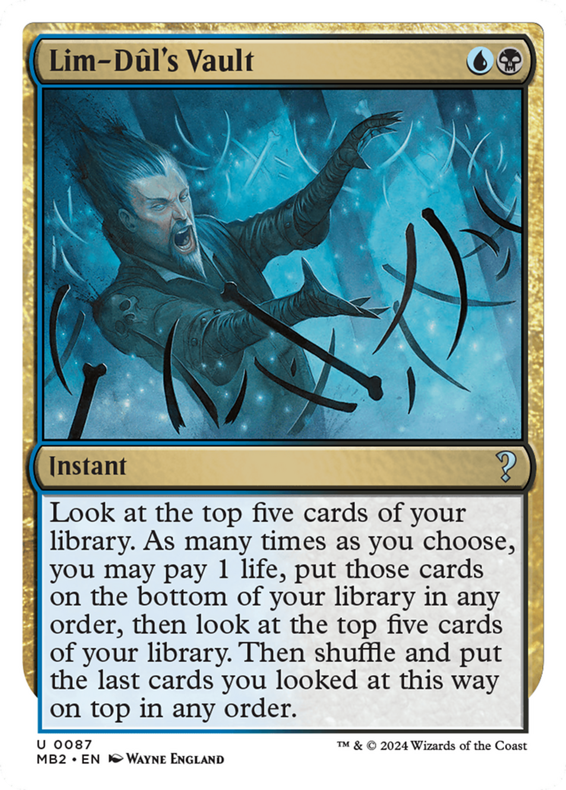 Caveau de Lim-Dûl — Mystery Booster 2 — Magic: The Gathering