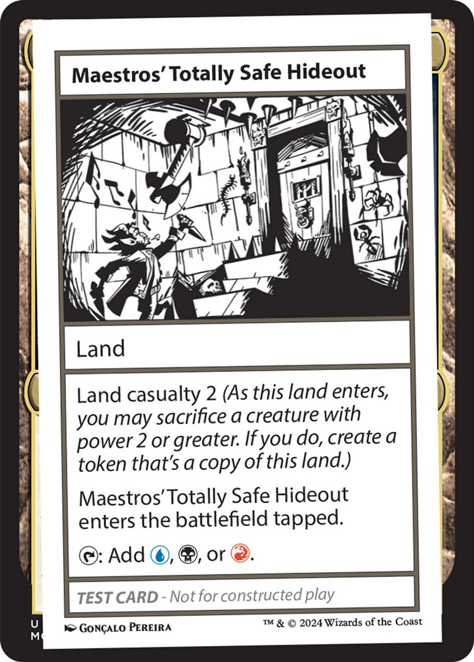 Maestros' Totally Safe Hideout — Mystery Booster 2 — Magic: The Gathering
