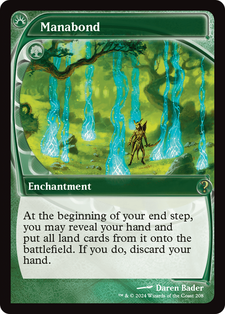 Manabond — Mystery Booster 2 — Magic: The Gathering