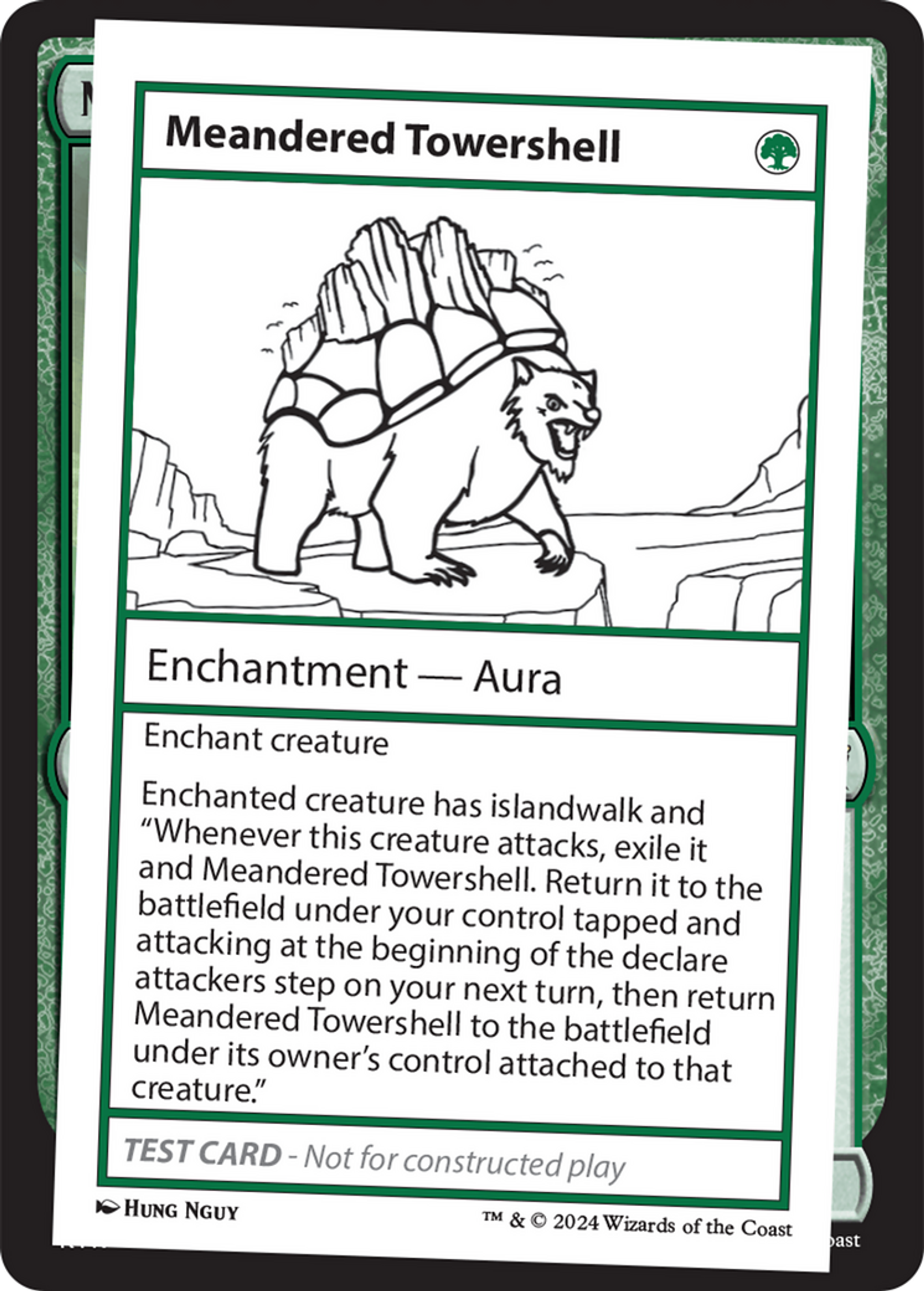 Meandered Towershell — Mystery Booster 2 — Magic: The Gathering