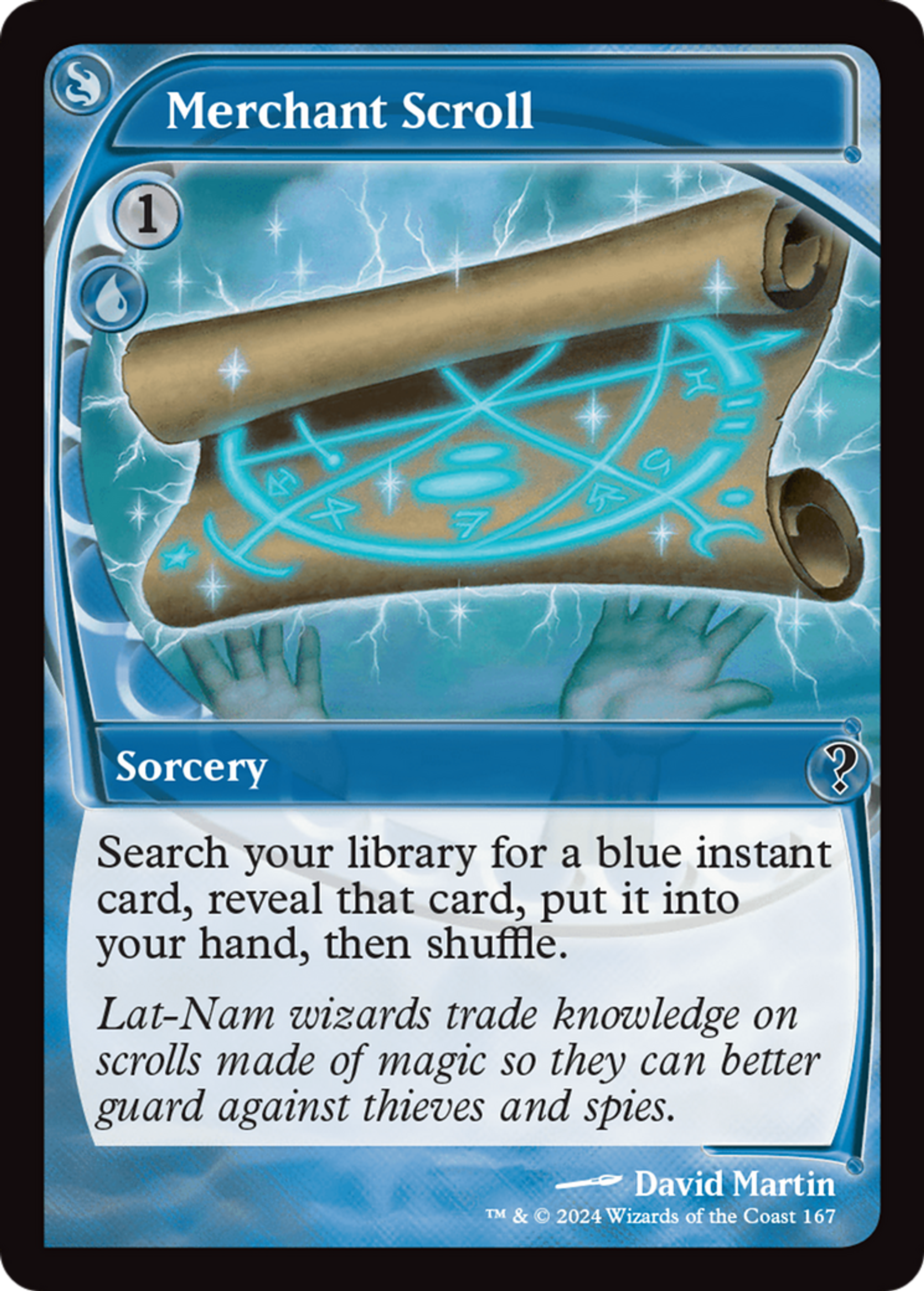 Parchemin de marchand — Mystery Booster 2 — Magic: The Gathering